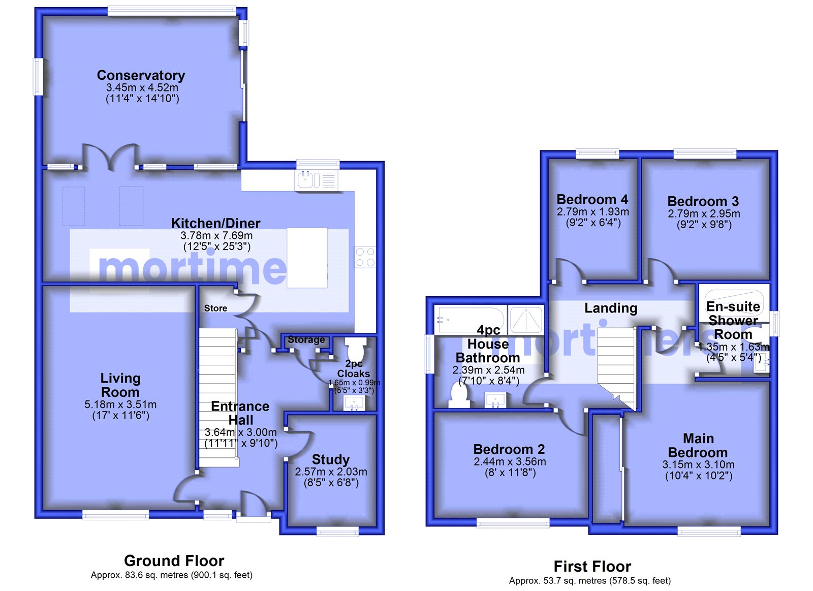 14, Middle Lodge Road, Clitheroe floorplan