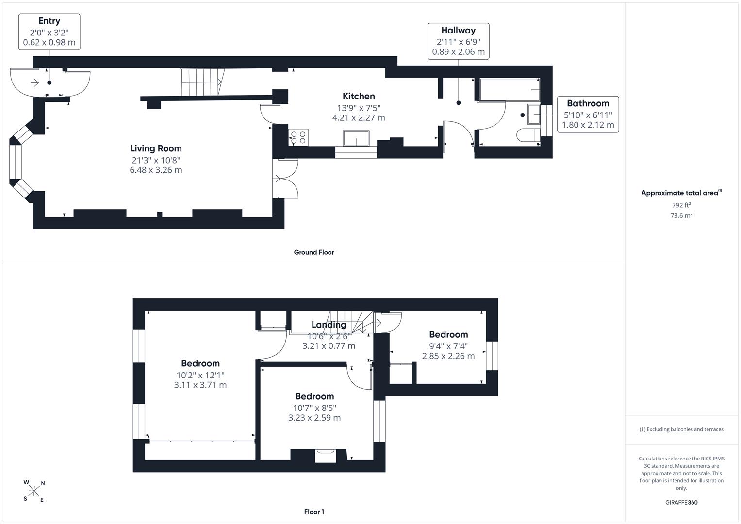 101, Park Street, Aylesbury floorplan