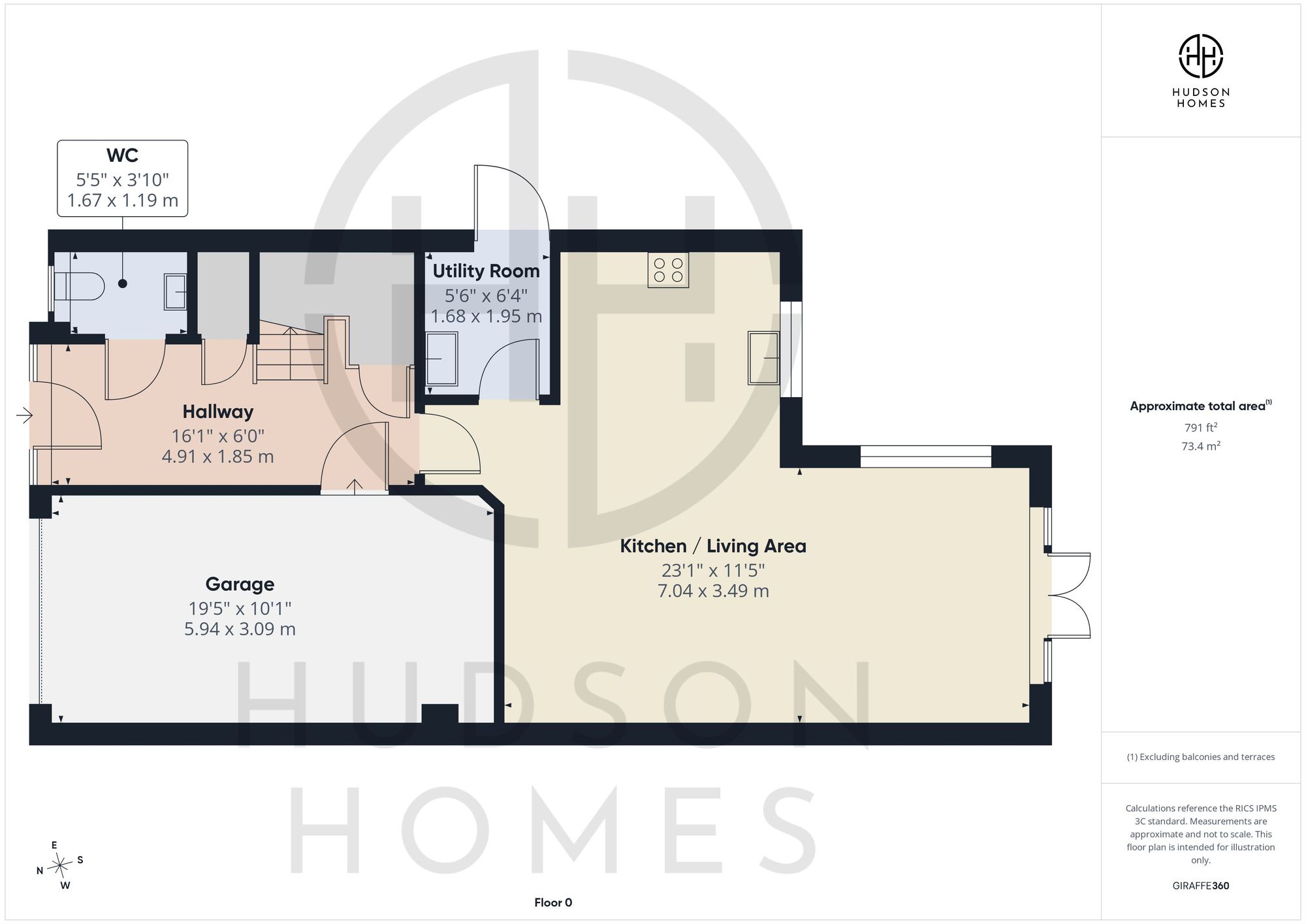 17 Hewitt Close, Peterborough floorplan