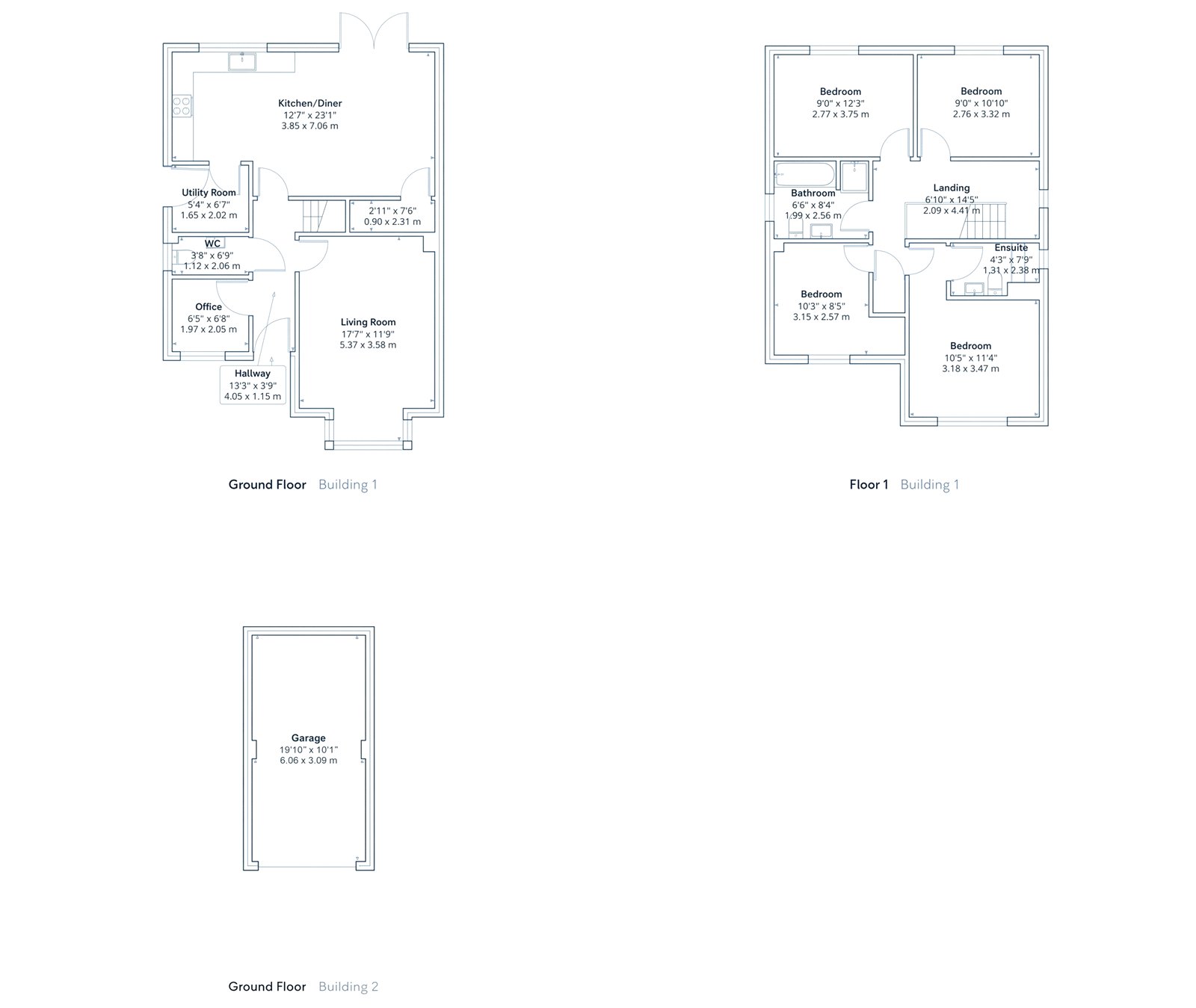 11, Green Crescent, Shropshire floorplan