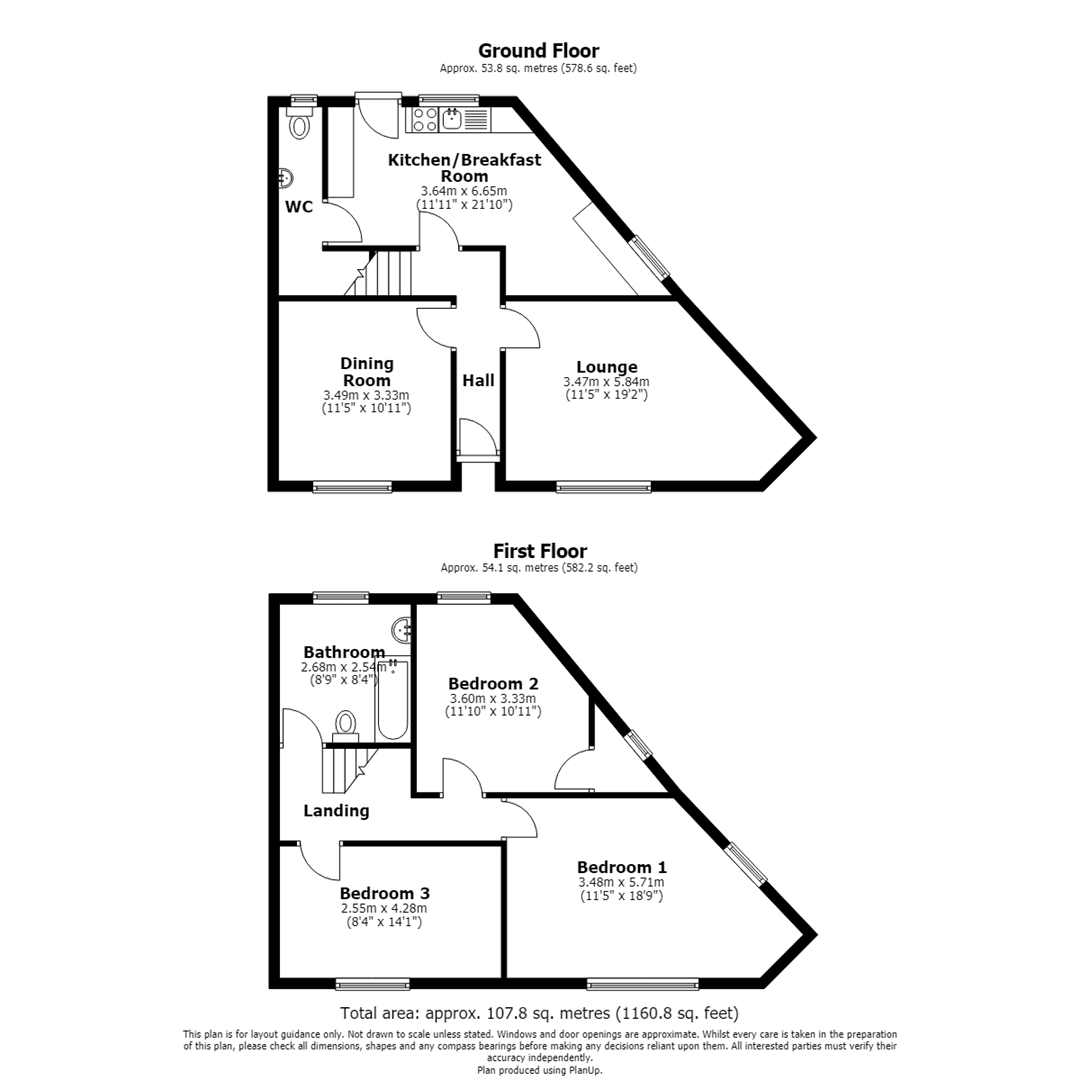 111, St. Andrews Street, Lincoln floorplan