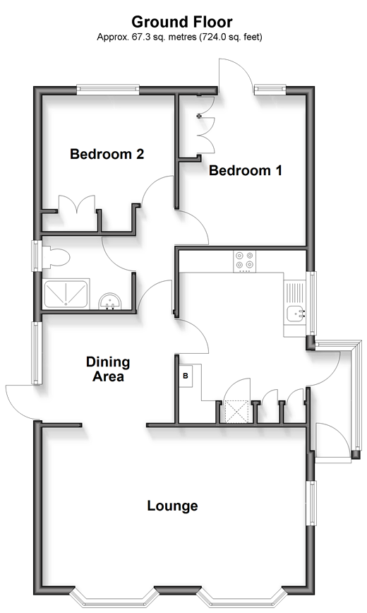 Lower Road East Farleigh, Maidstone floorplan
