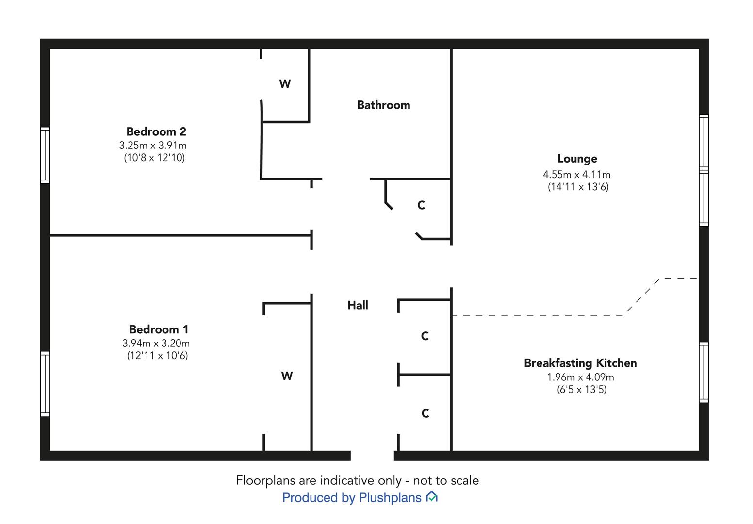 1/1, 6, Silver Birch Wynd, Castlebank, Port Glasgow floorplan