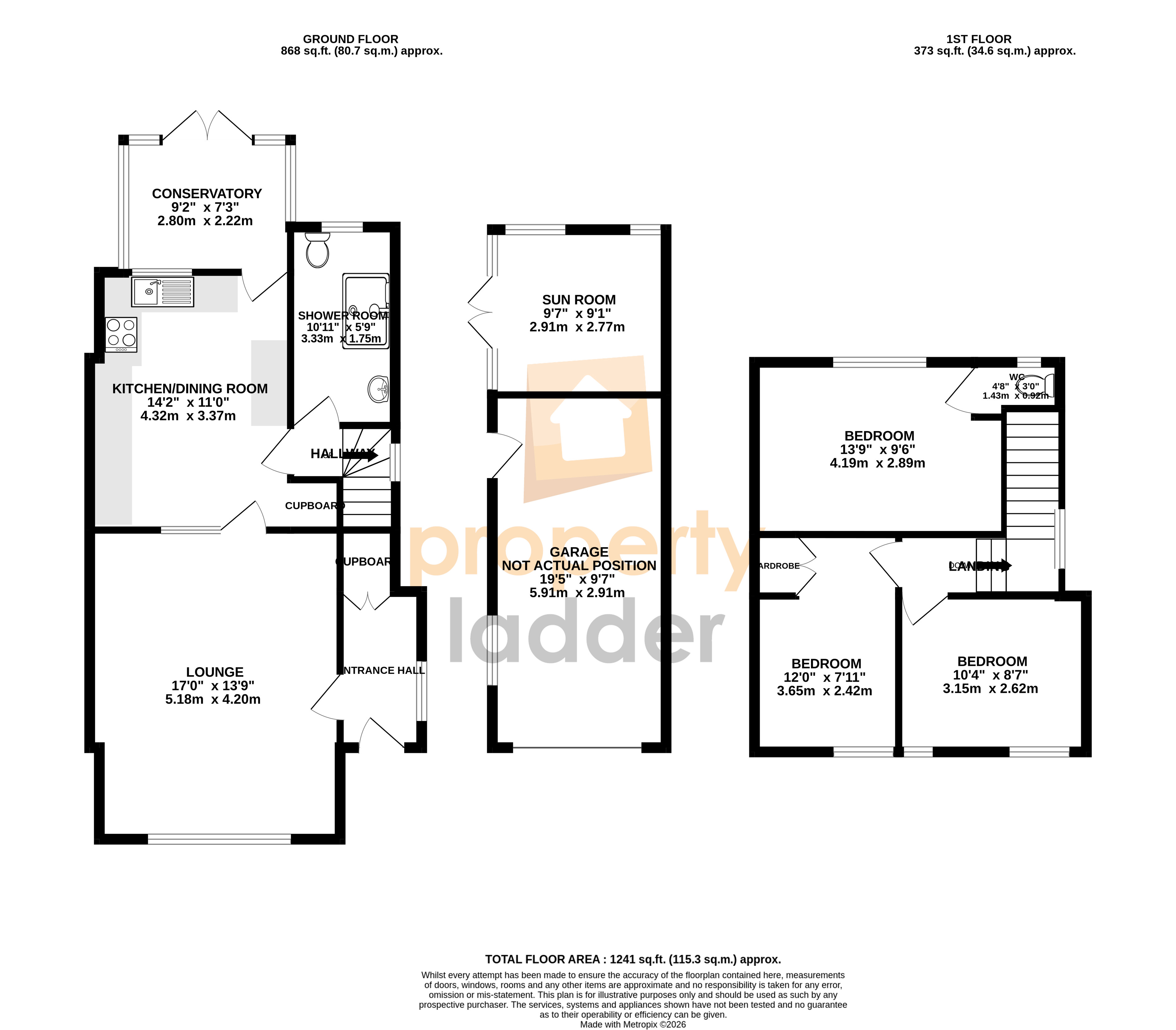 North Walsham Road, Norwich floorplan
