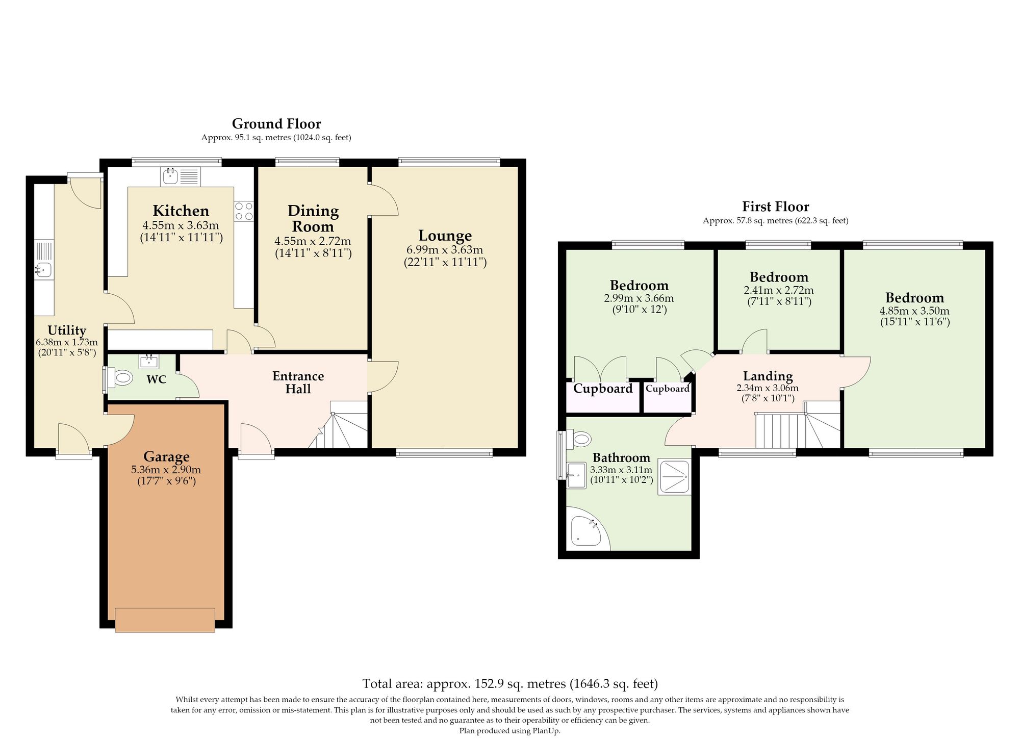238 St. Faiths Road, Norwich floorplan