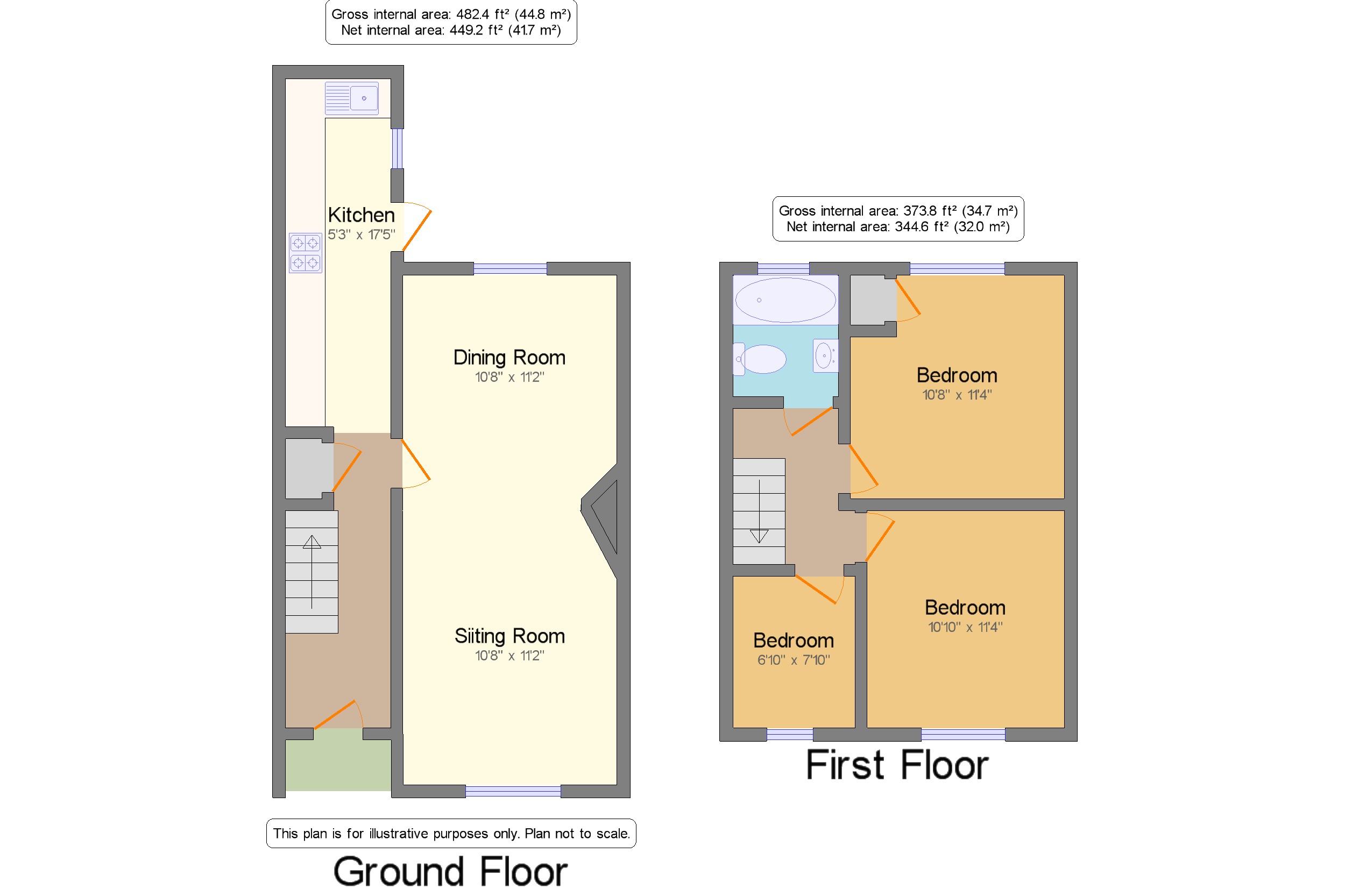 3 Bedrooms Terraced house for sale in Newport Road, New Bradwell, Milton Keynes, Buckinghamshire MK13