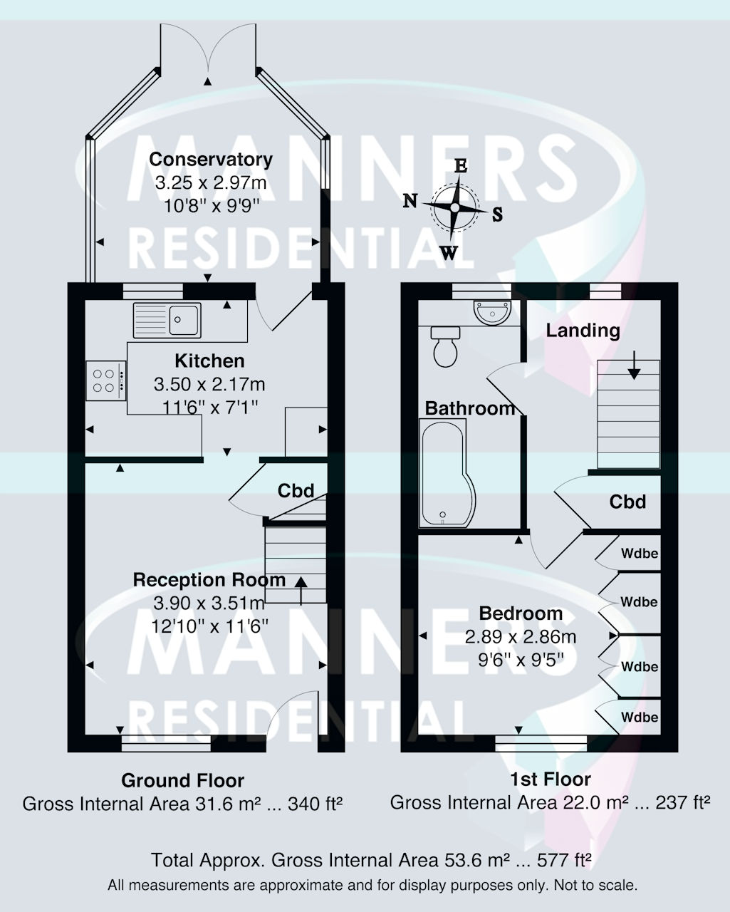 1 Bedrooms Terraced house to rent in Acorn Grove, Old School Place, Woking GU22