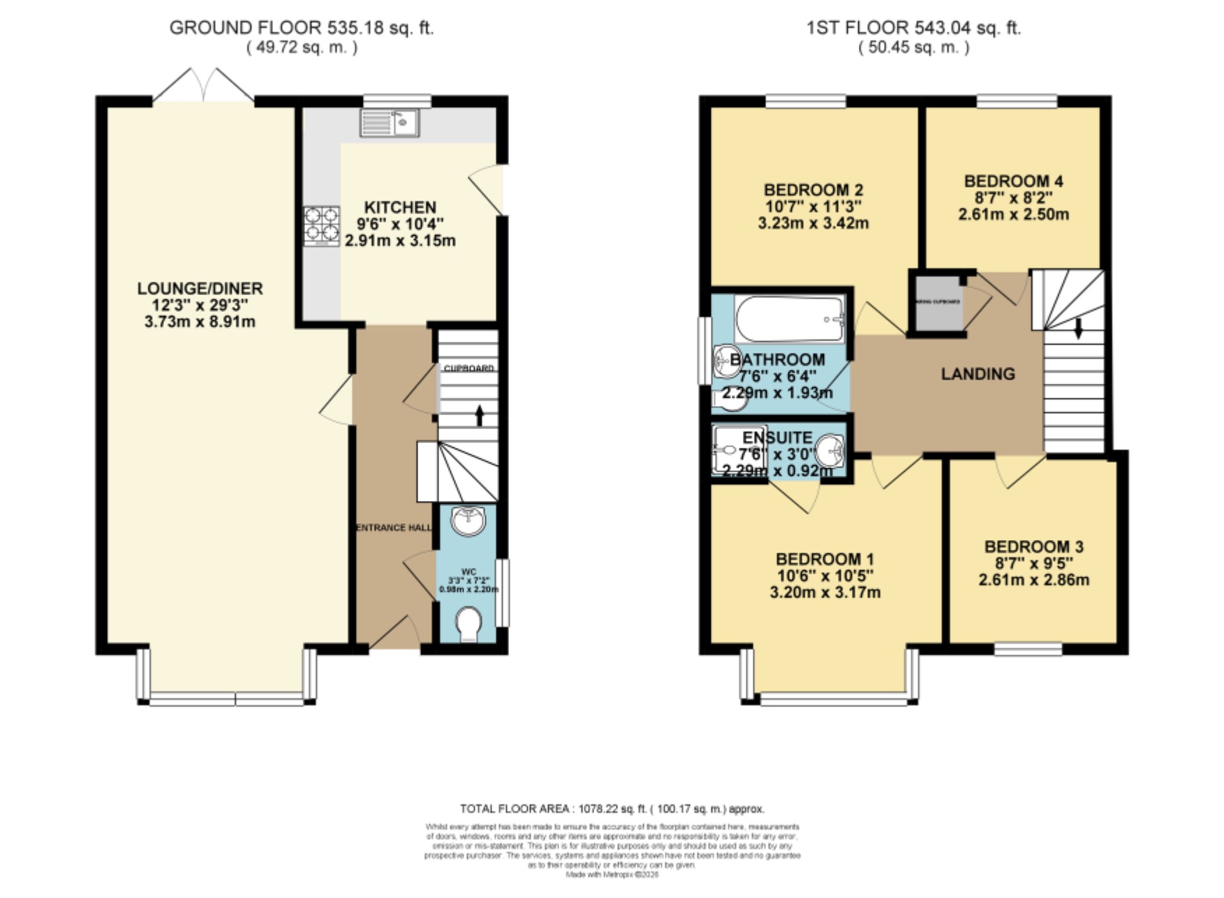 13, Clarendon Drive, Rochester floorplan