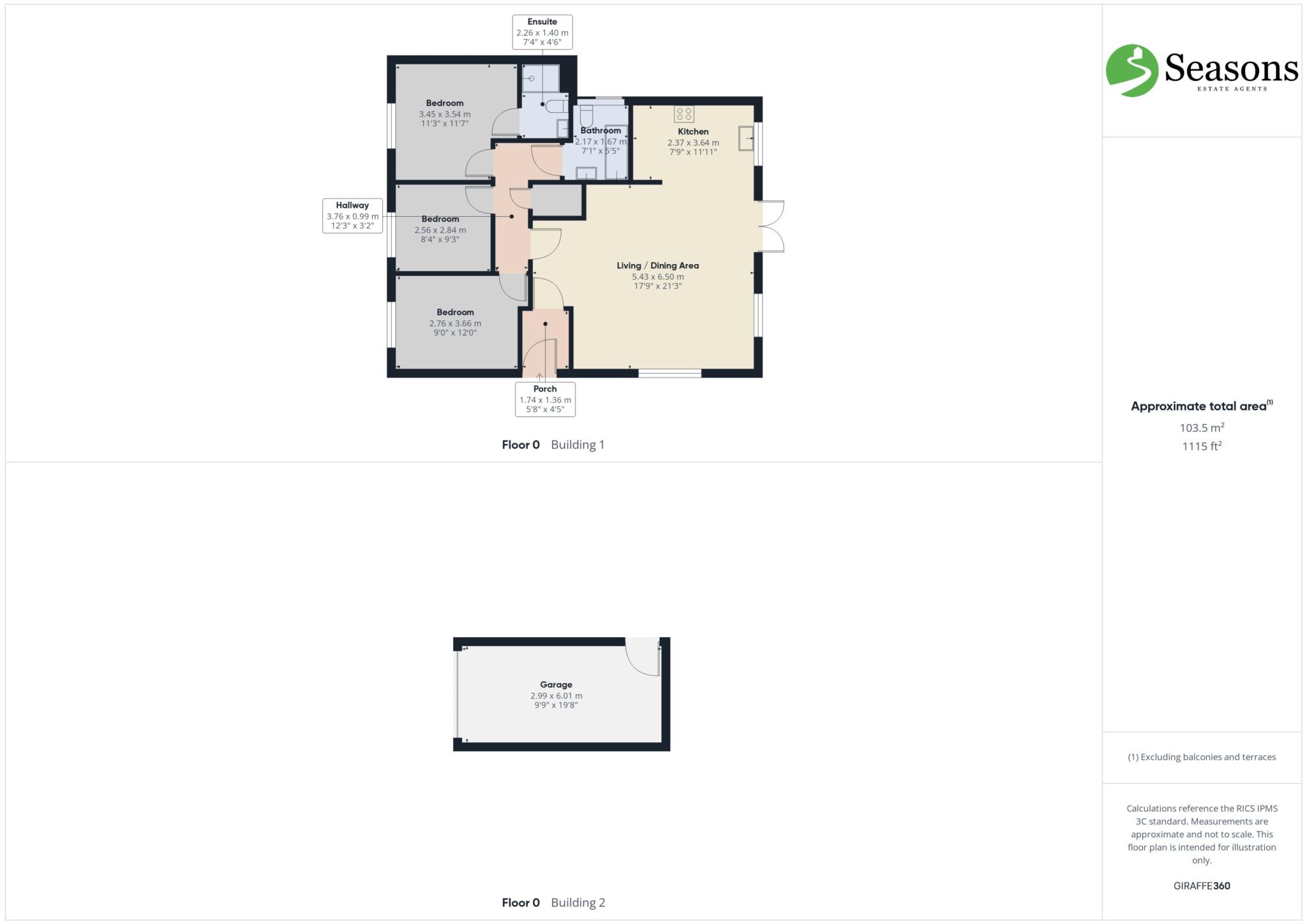 12, Trelawny Close, Looe floorplan
