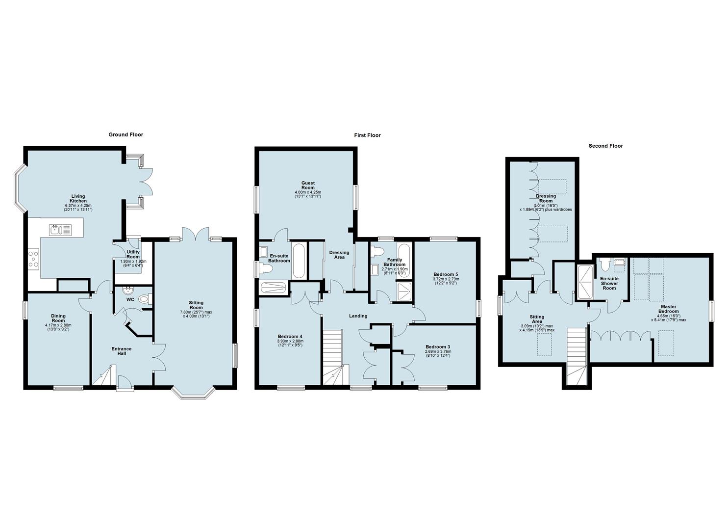 5 Bedrooms Detached house for sale in Potters Way, Measham, Swadlincote DE12