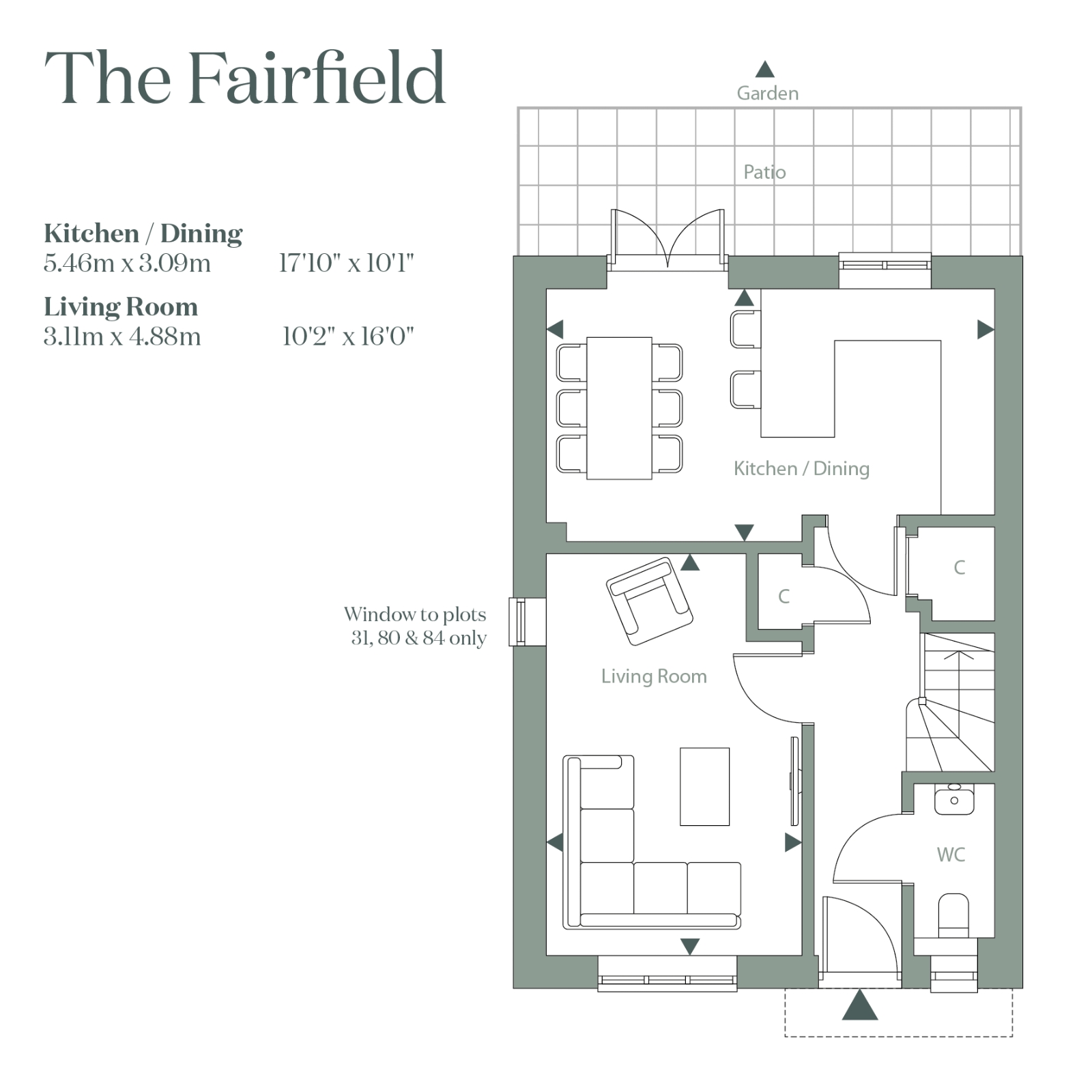 Home 79 Fernham Homes,, Love Lane, Faversham floorplan