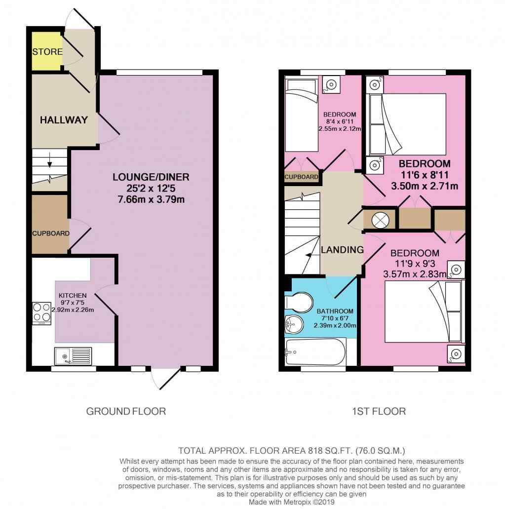 3 Bedrooms Terraced house to rent in Chantry Road, West Ewell, Epsom KT9