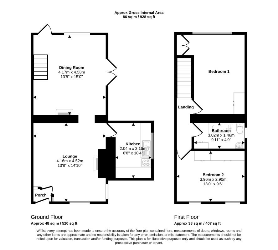 18, Wilkinson Street, Burnley floorplan