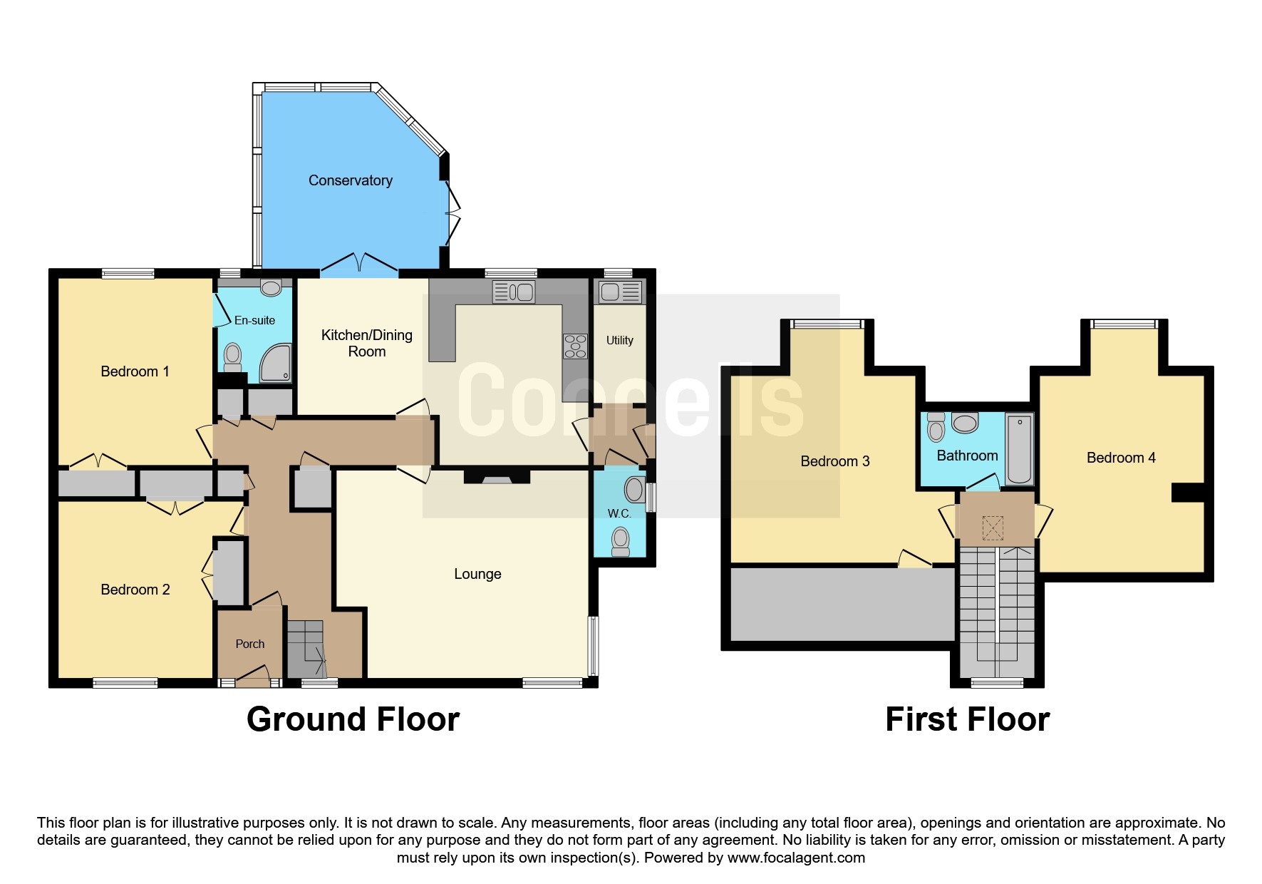 The Jays, Greenway, Taunton floorplan