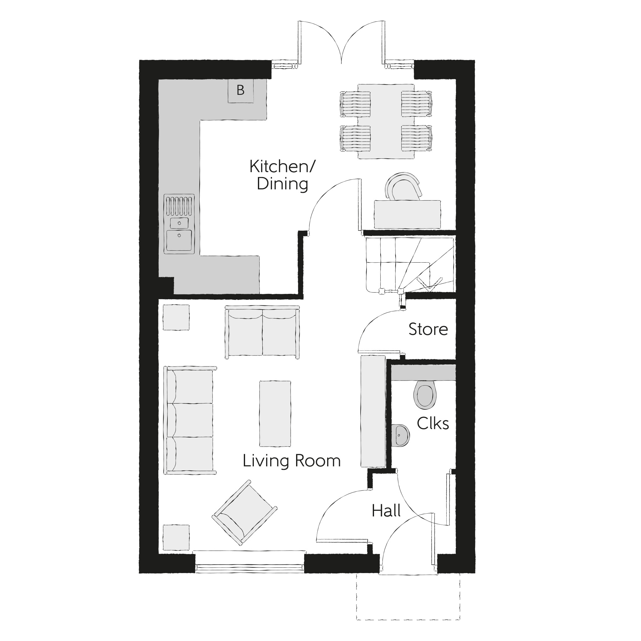 277, London Road, Sleaford floorplan