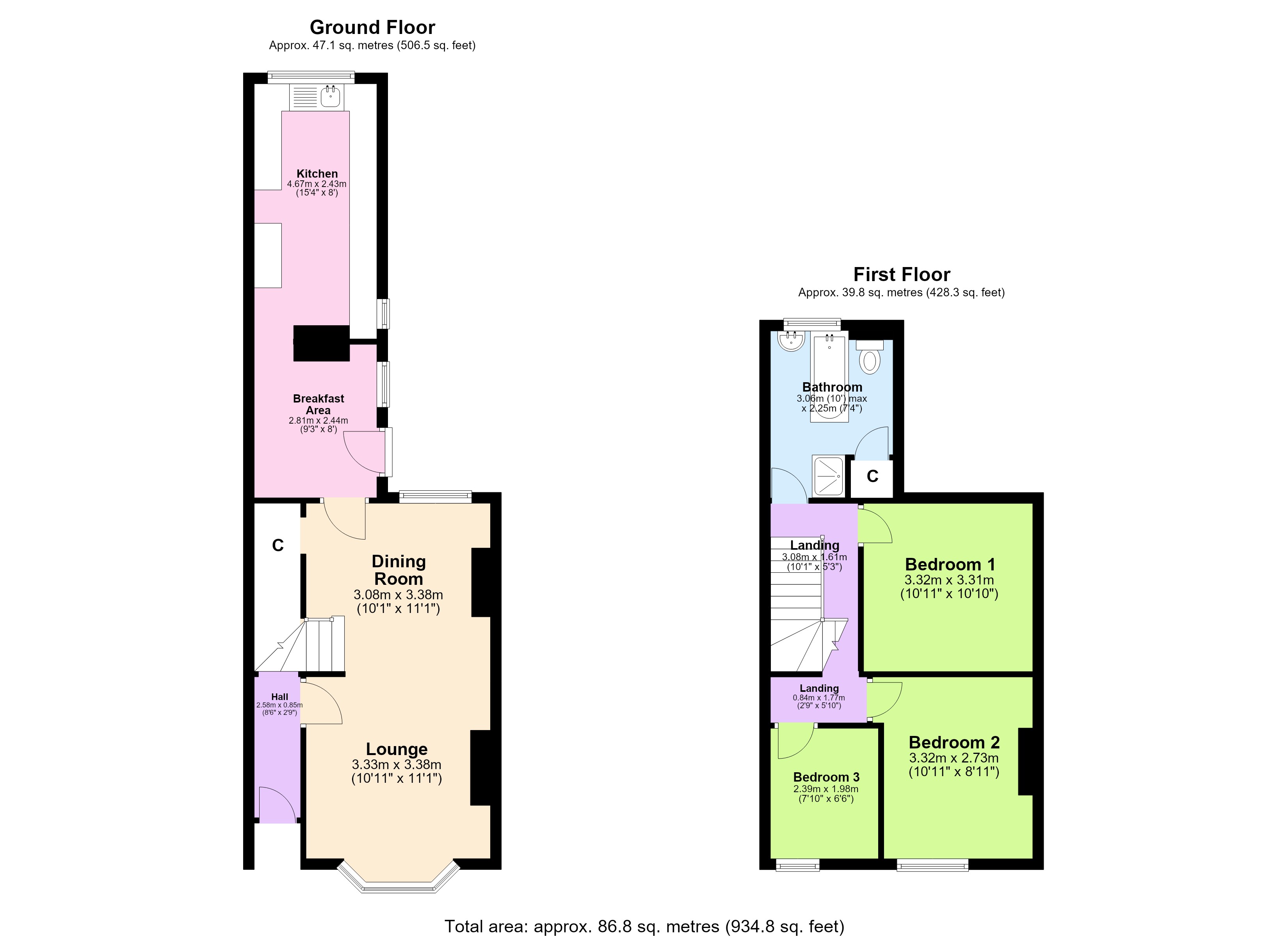 Allen Road, Wellingborough floorplan