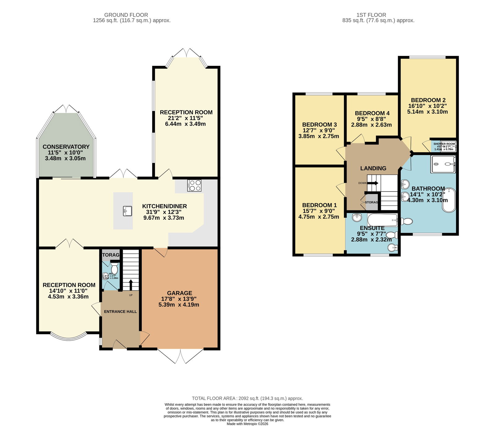 229, Wolverhampton Road, Dudley floorplan