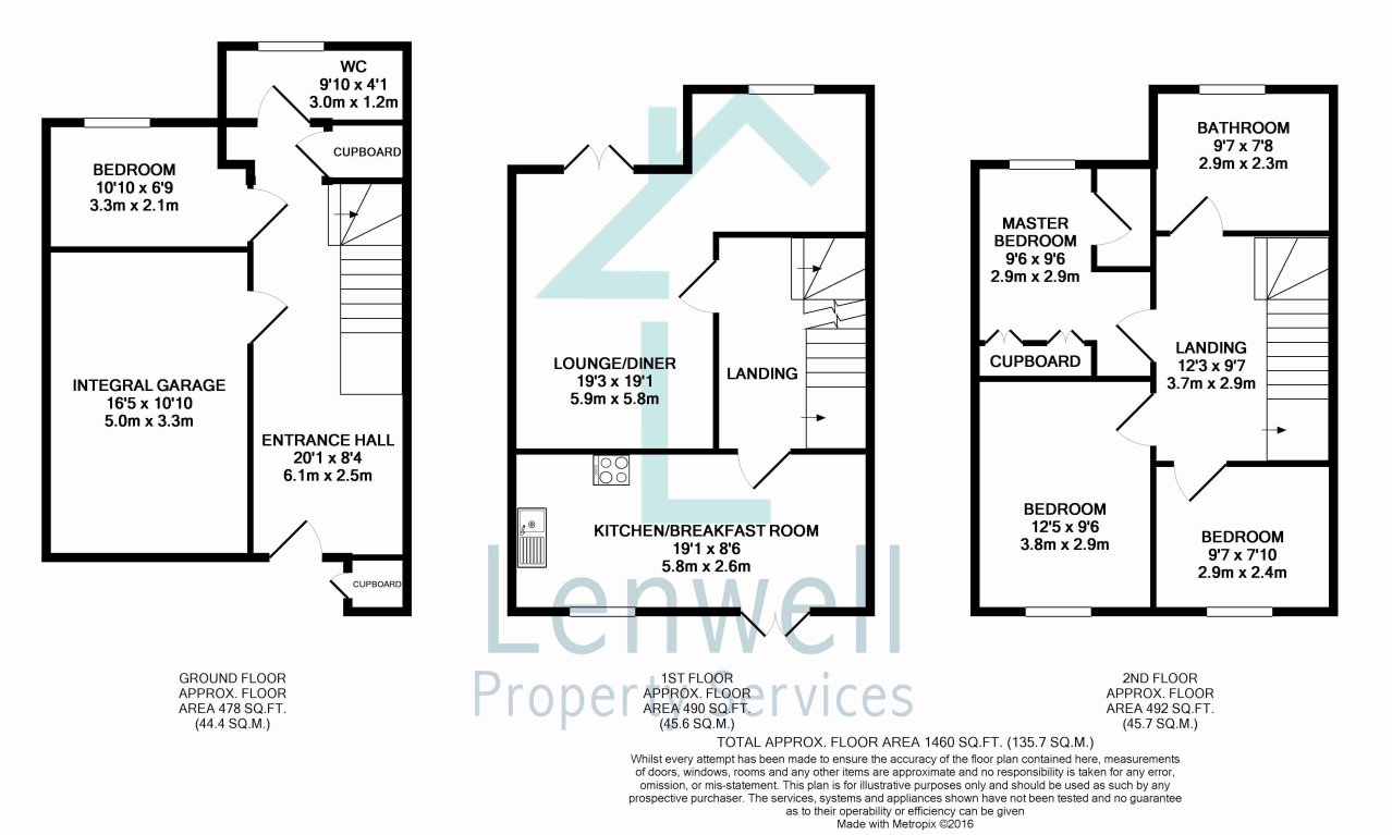 4 Bedrooms  to rent in Smiths Cort, Southbridge, Northampton NN4