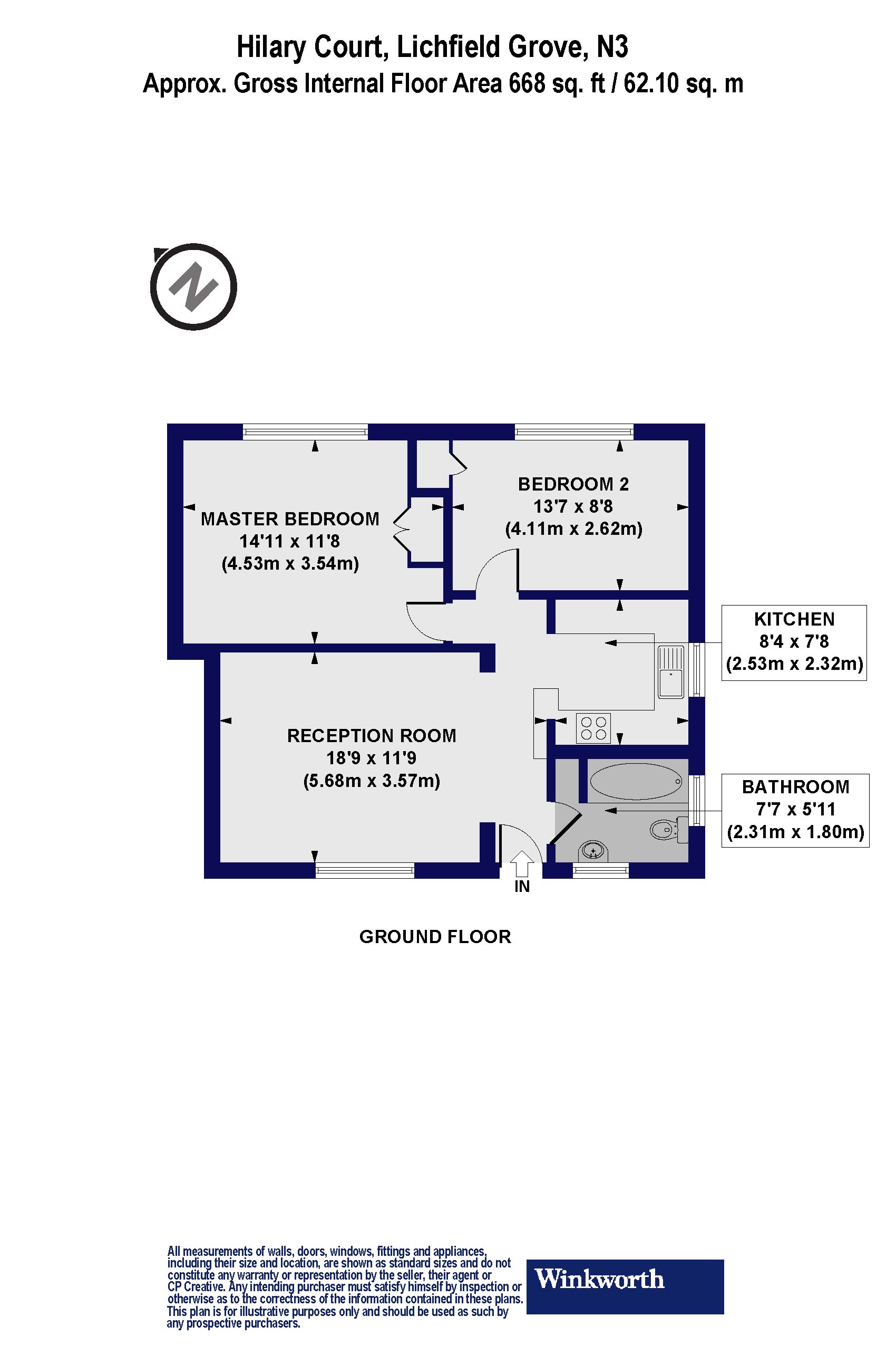 2 Bedrooms Maisonette for sale in Hilary Court, Lichfield Grove, Finchley, London N3