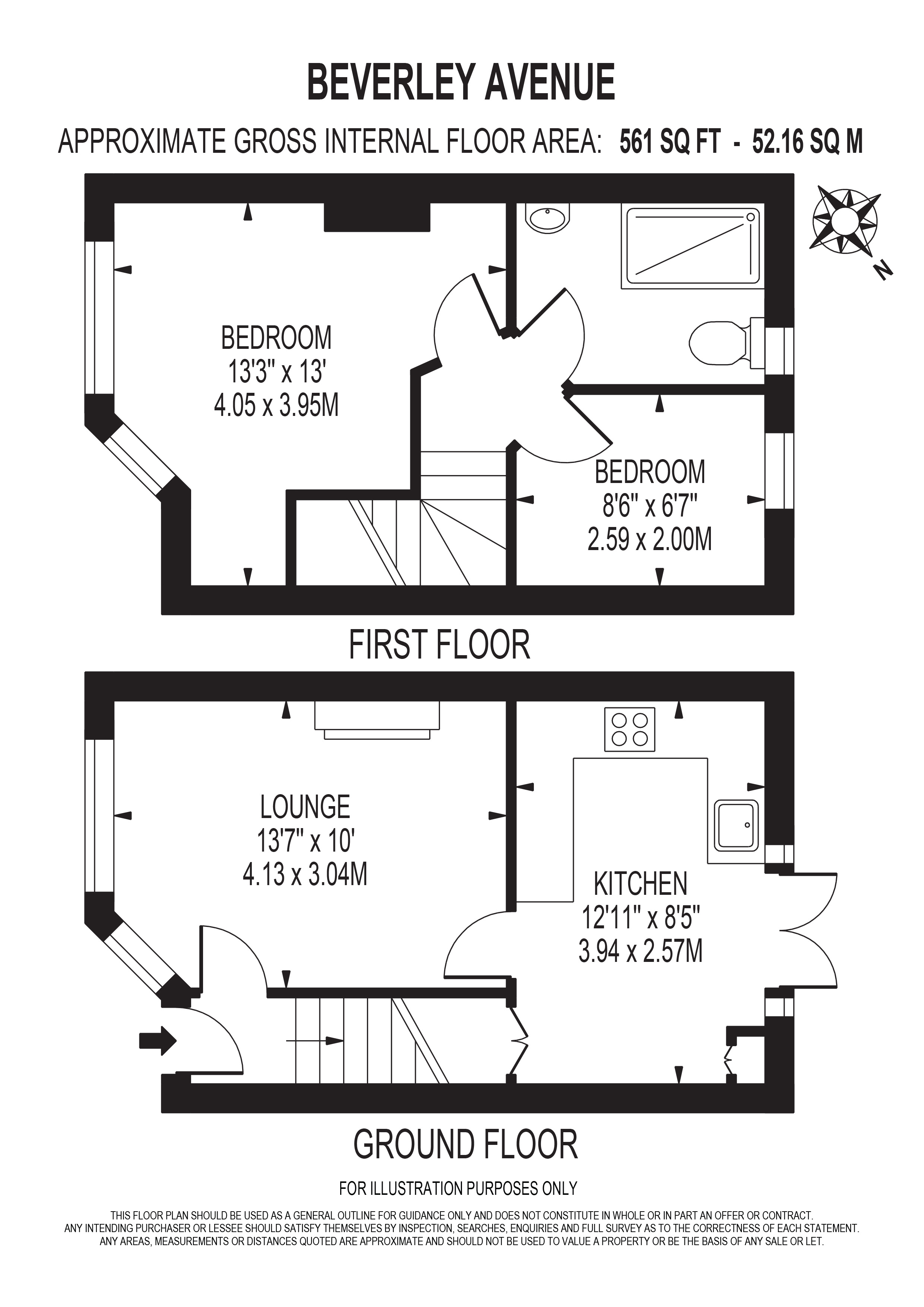 Beverley Avenue, Sidcup DA15, 2 bedroom terraced house to rent