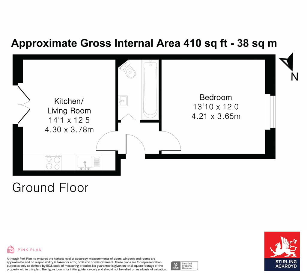Fellmongers Yard, Croydon, CR0 floorplan