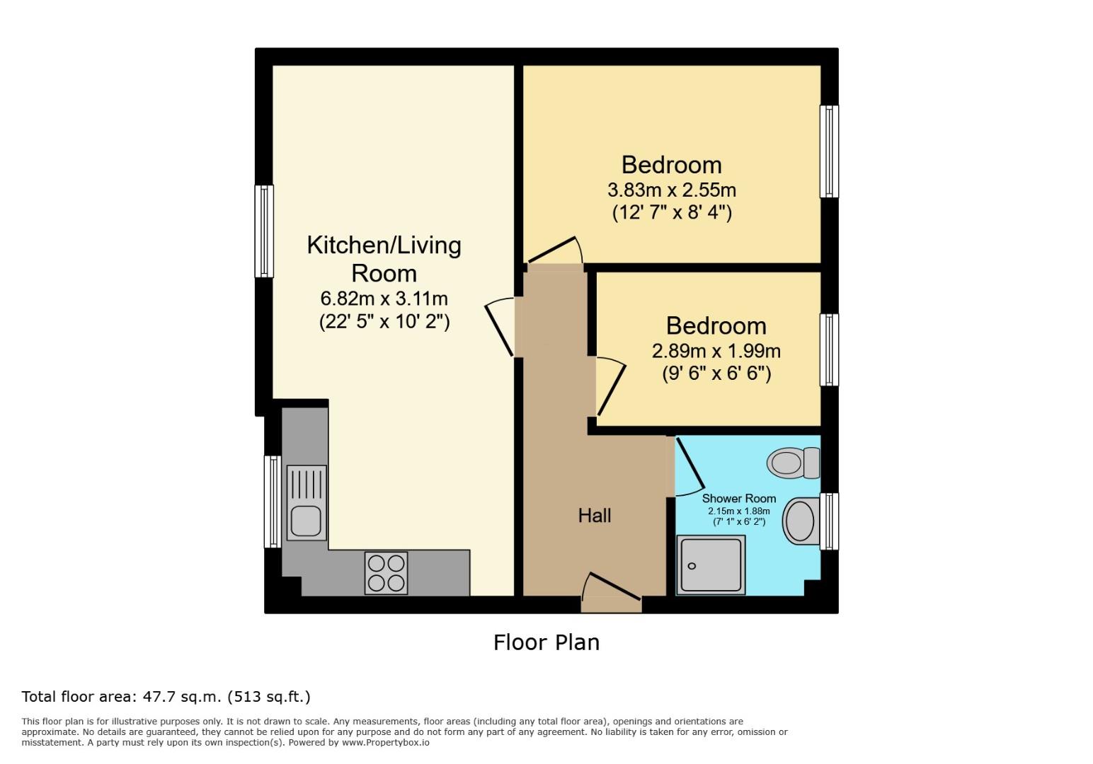 43, Tadcaster Road, Sheffield floorplan