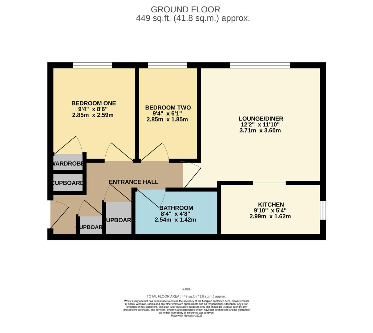 131, Bentley Drive, Church Langley floorplan