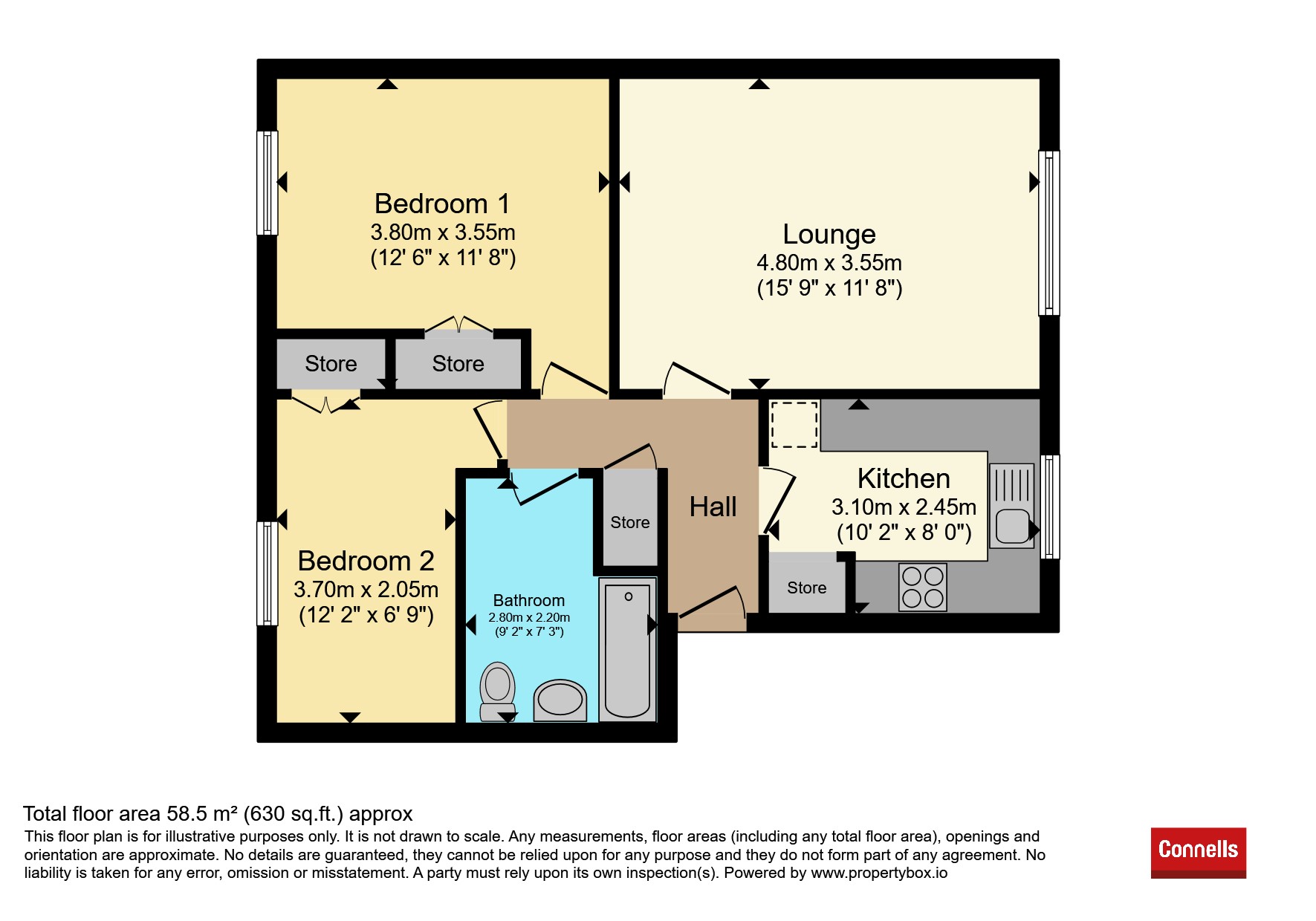 28, Welland Close, Slough floorplan