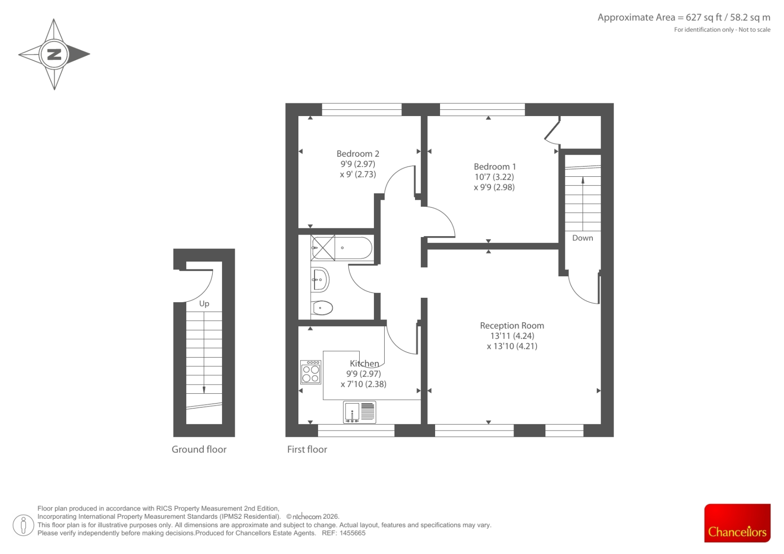 23, Birinus Close, High Wycombe floorplan