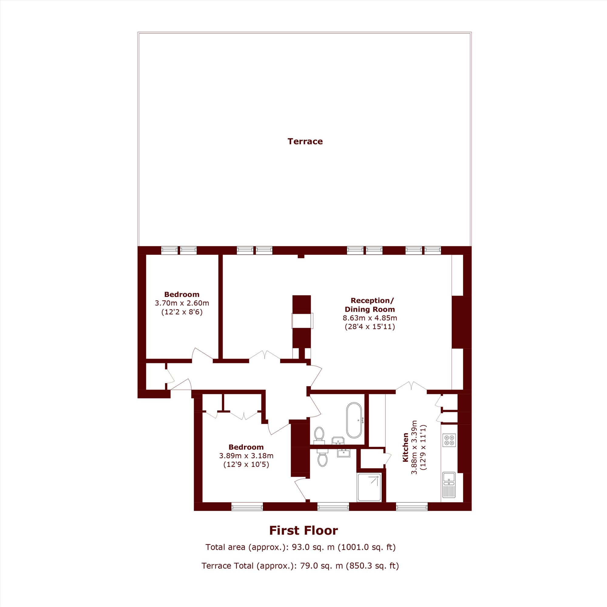 Holland Park Avenue, London floorplan
