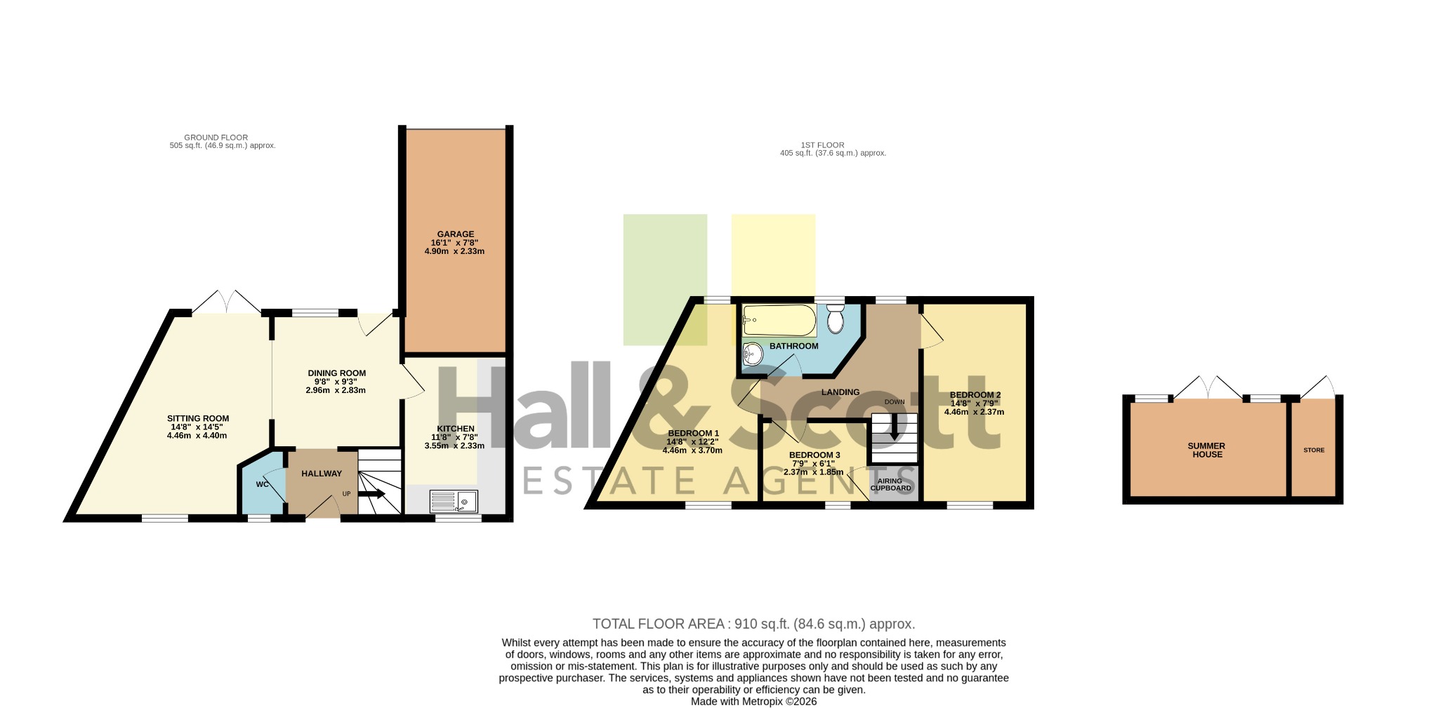 8 Lower Millhayes, Hemyock, Cullompton floorplan