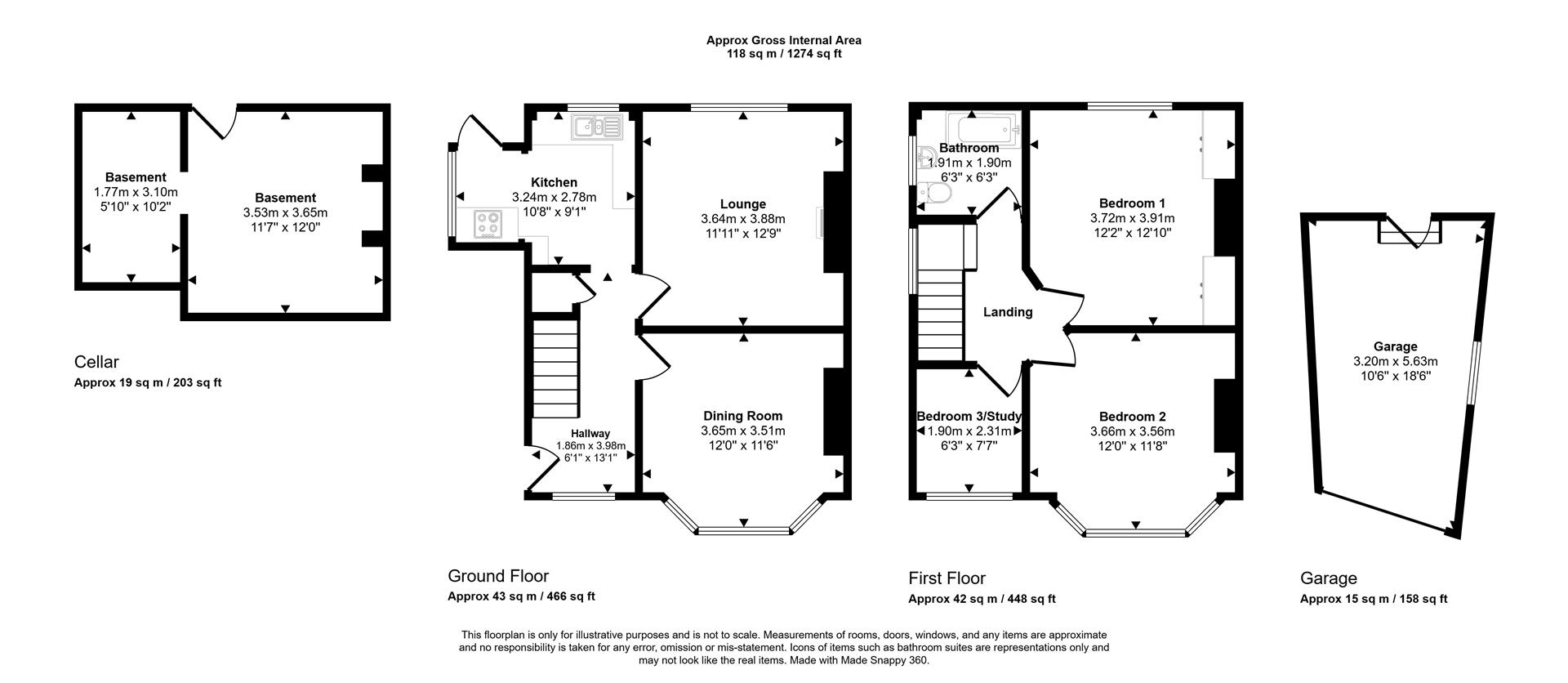 18, Keynsham Avenue, Newport floorplan