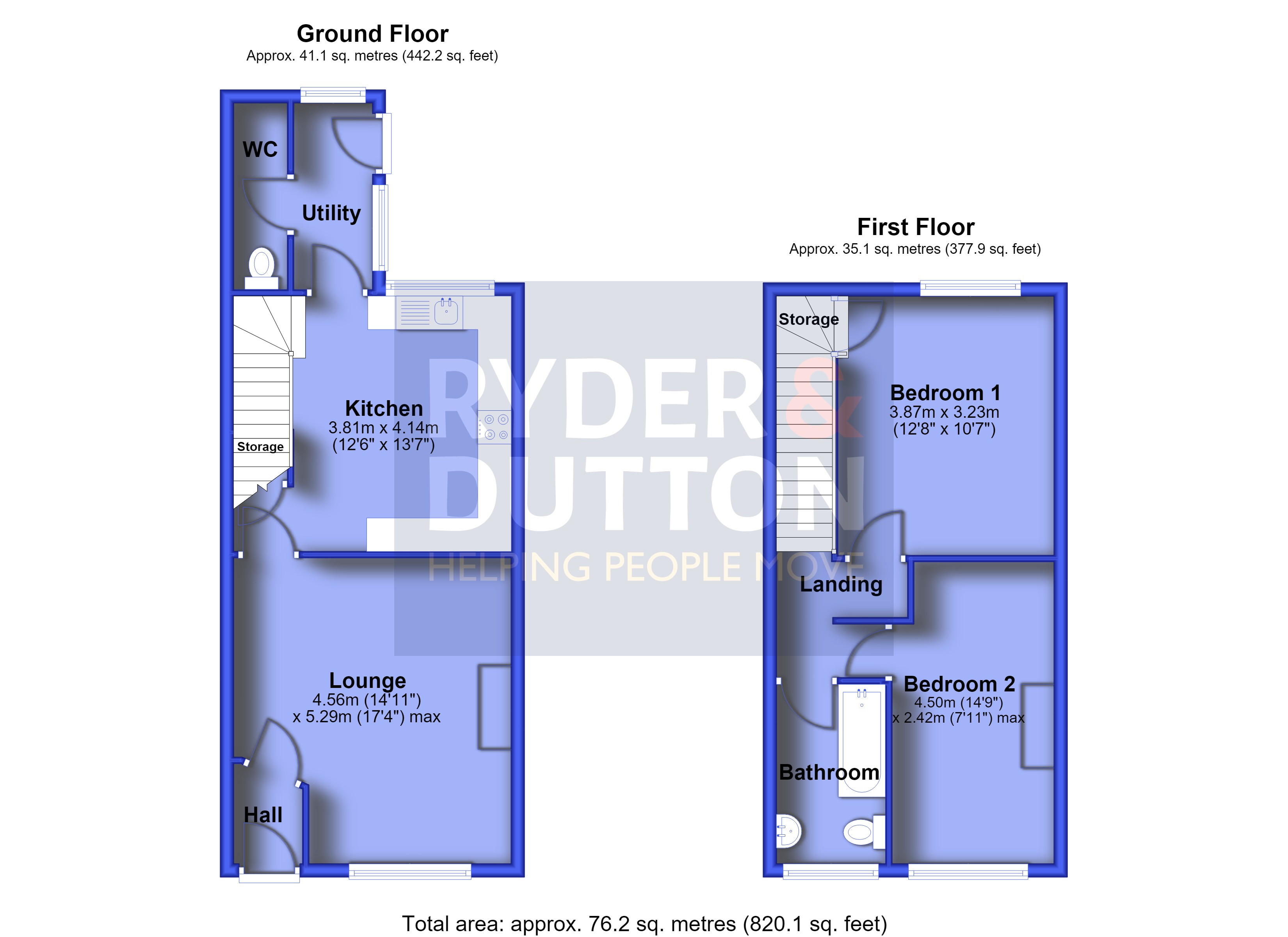 8, Mary Street, Greater Manchester floorplan