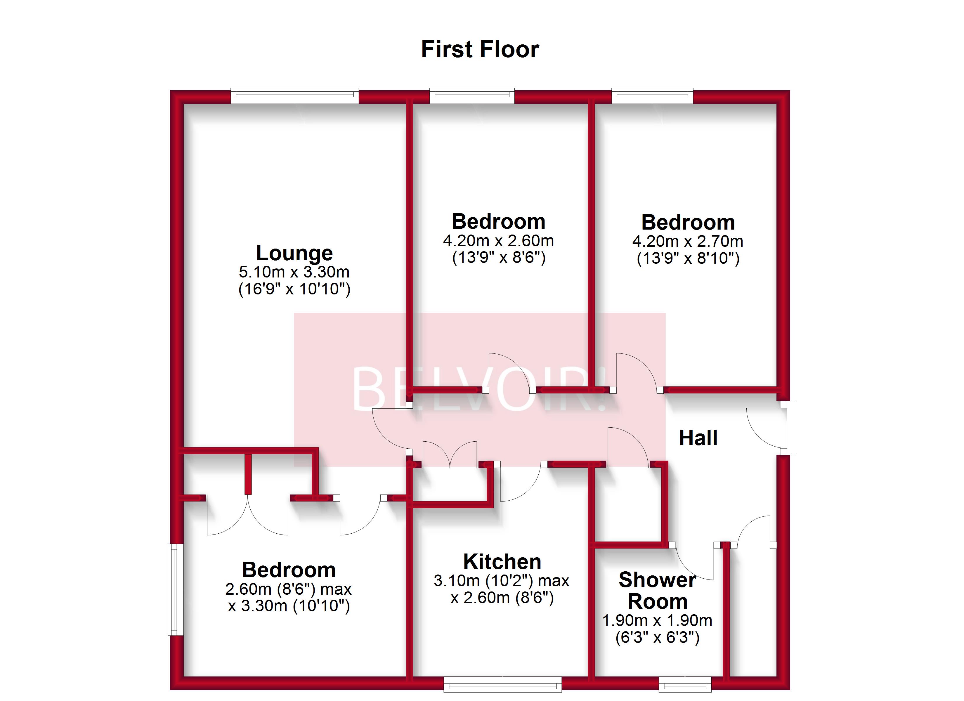 3 Bedrooms Flat to rent in Lumley Place, Grangemouth FK3