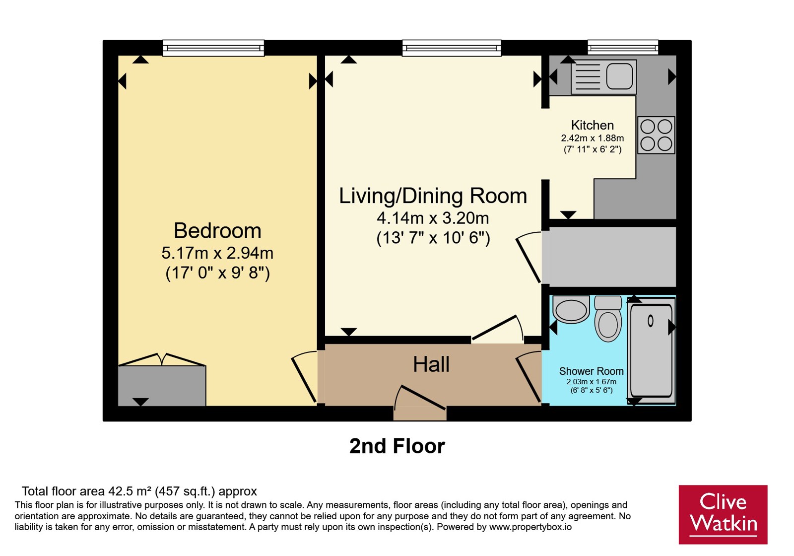 Flat 37, Somerford House, 2, Nicholas Road, Merseyside floorplan