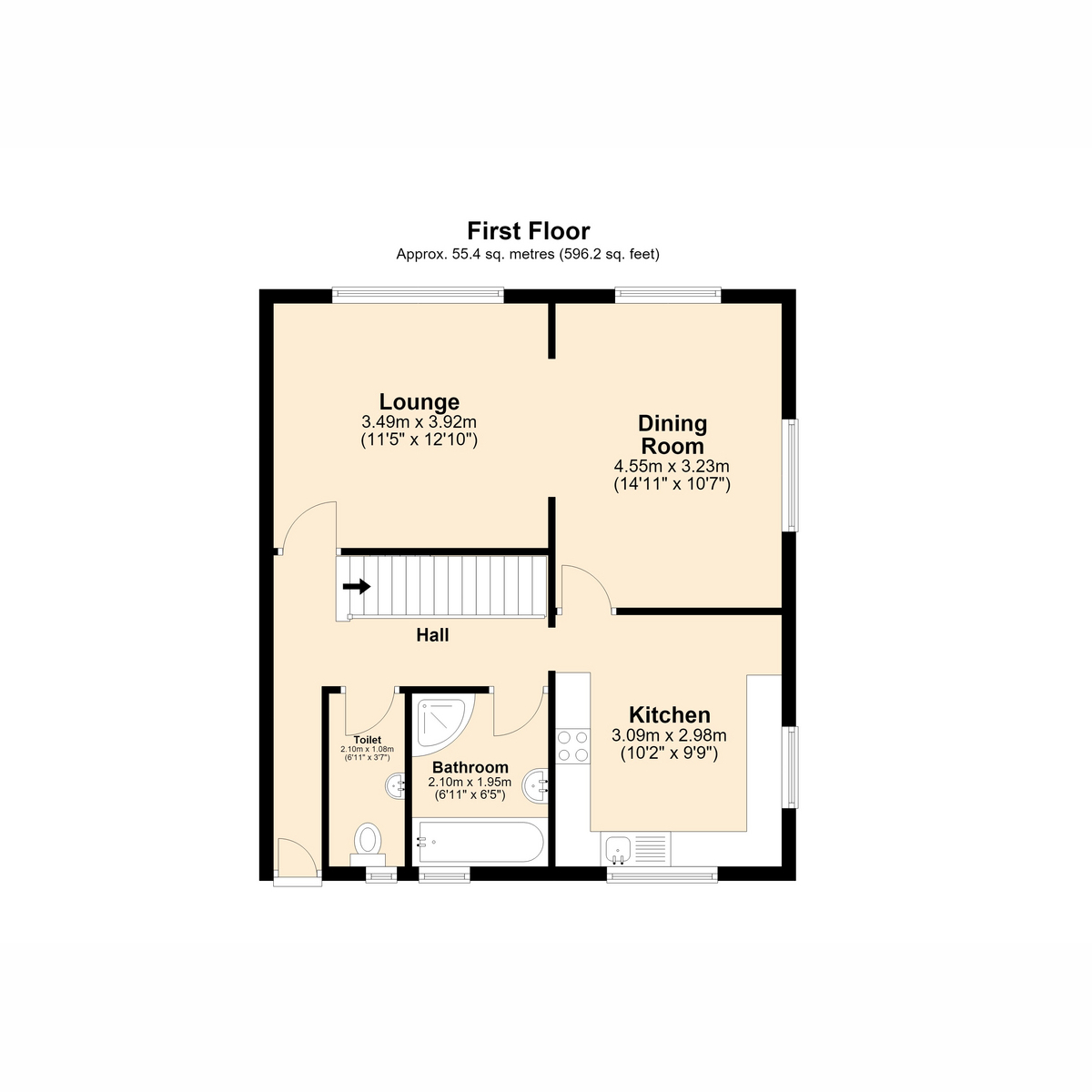 151, York Road, Plymouth floorplan