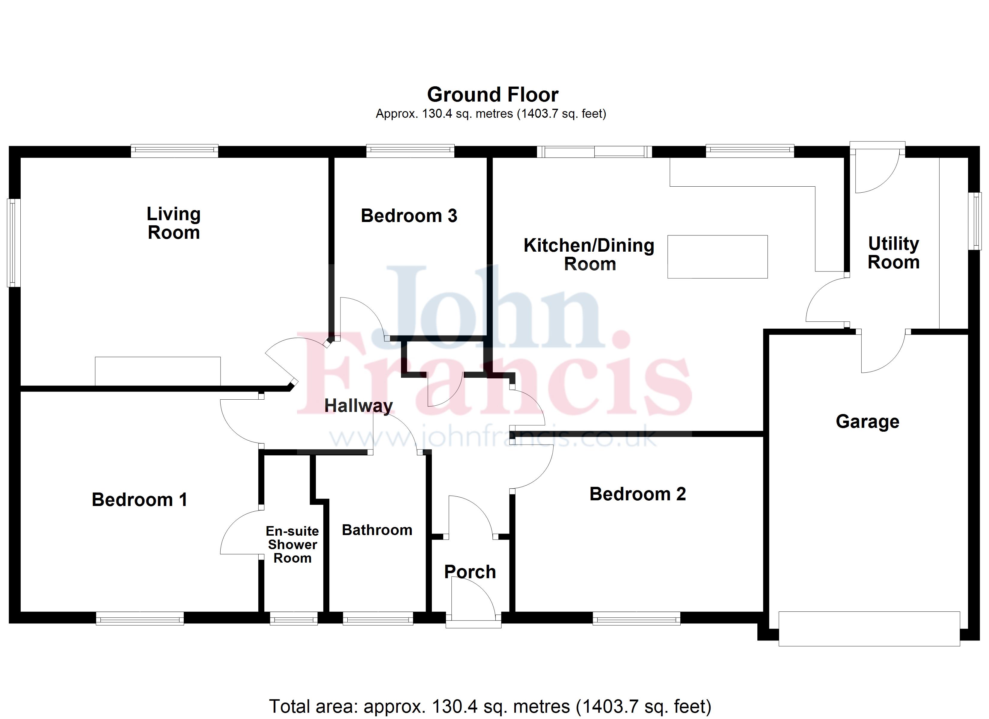 14, Webbs Drive, Pembrokeshire floorplan