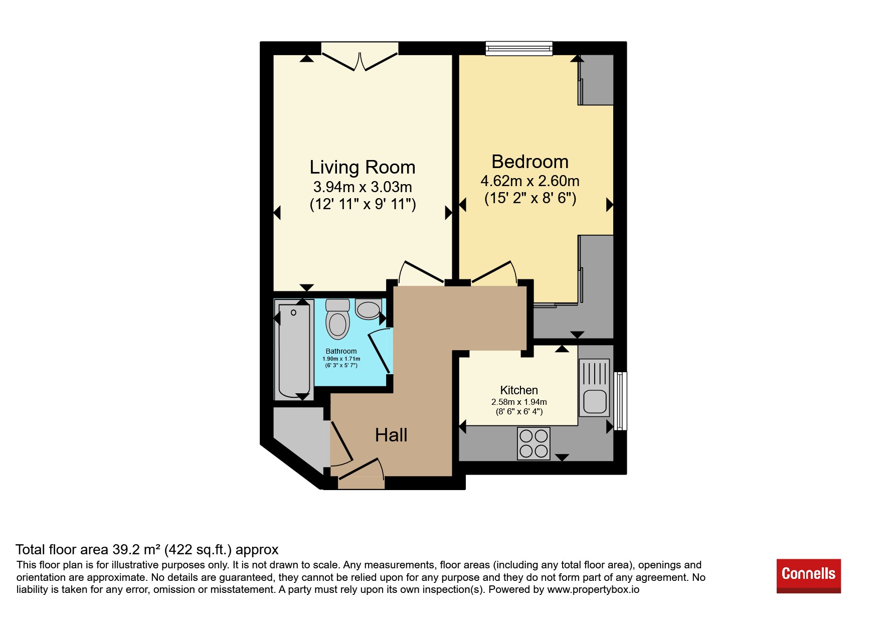6, Cresbee Court, Toynbee Road, Eastleigh floorplan