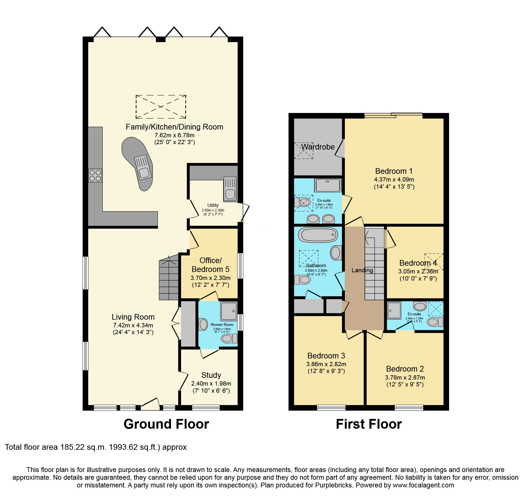 17, Bucknalls Drive, St. Albans floorplan