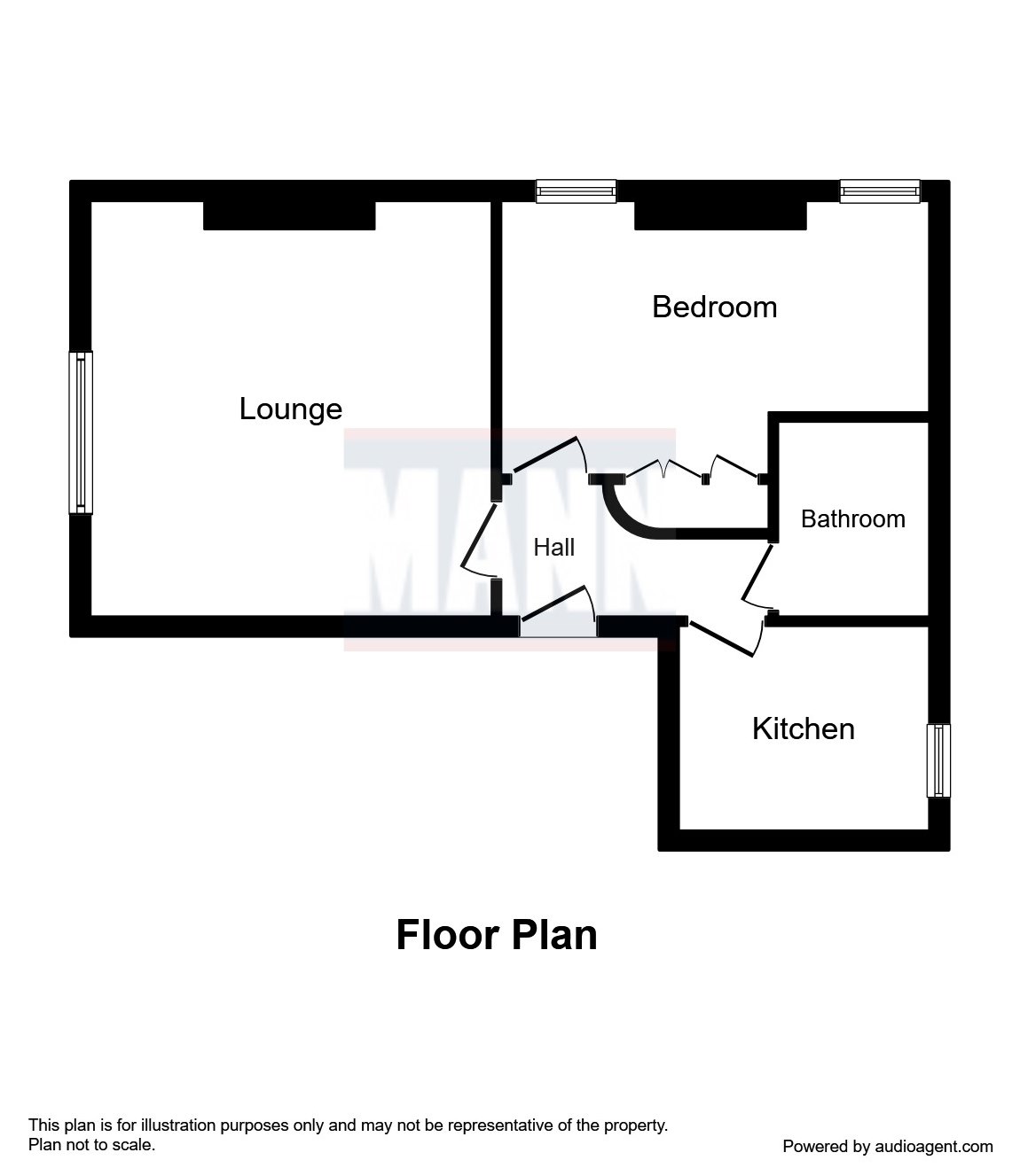 1 Bedrooms Flat to rent in Meridian Court, London SE13