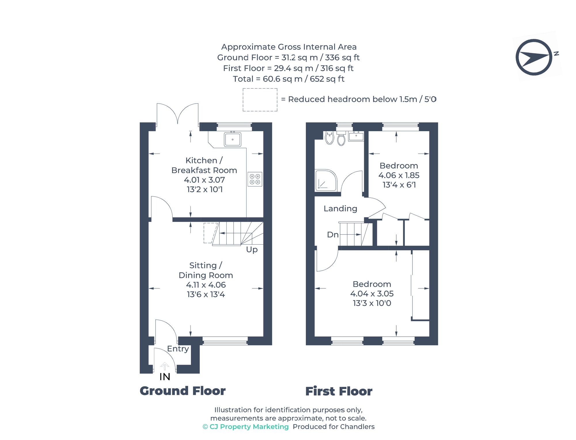 10 Knights Templars Green, Stevenage floorplan