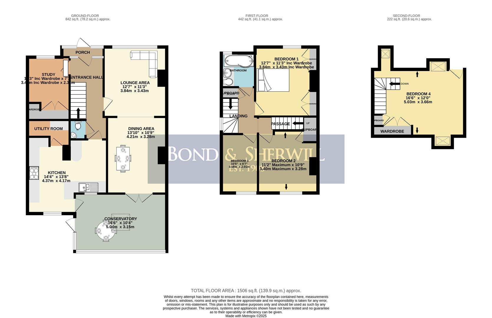 58, Court Avenue, Coulsdon floorplan