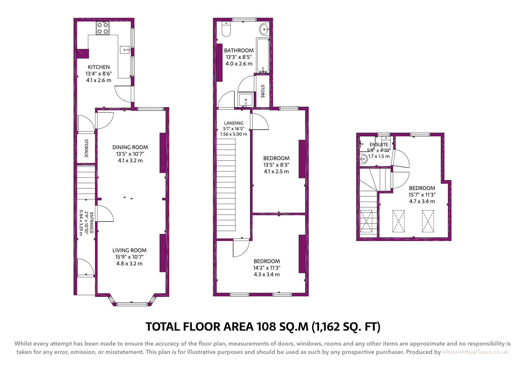 48, Park Road, Altrincham floorplan