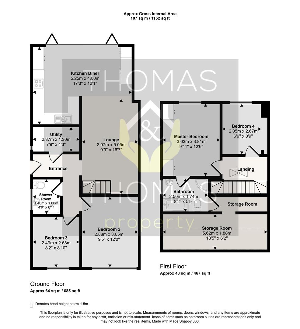 34, Laynes Road, Gloucester floorplan