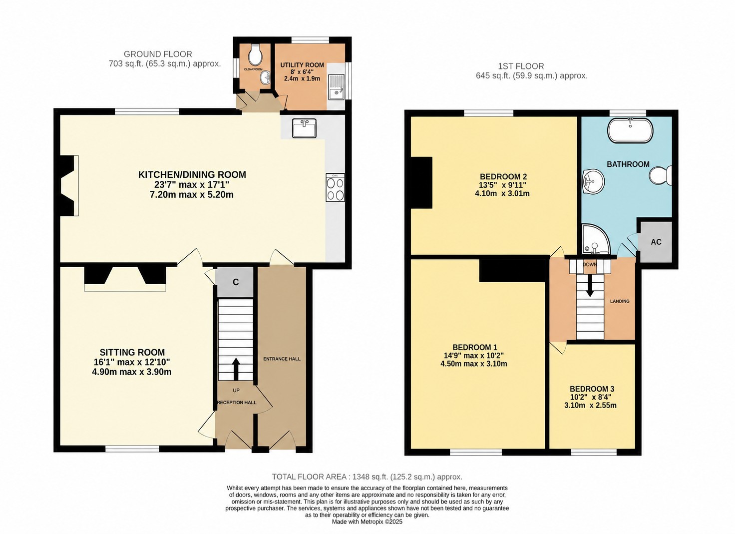 2, Church Lane, Somerset floorplan