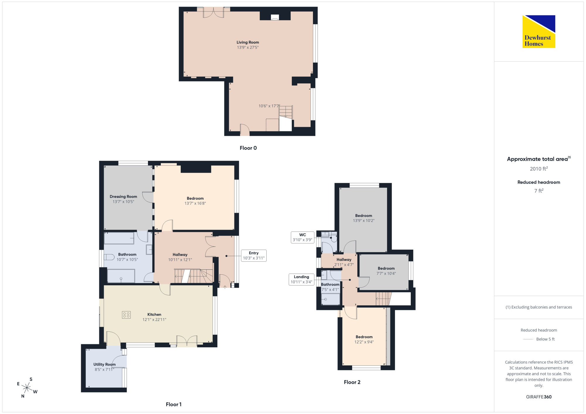 1, Cooper Hill Drive, Preston floorplan