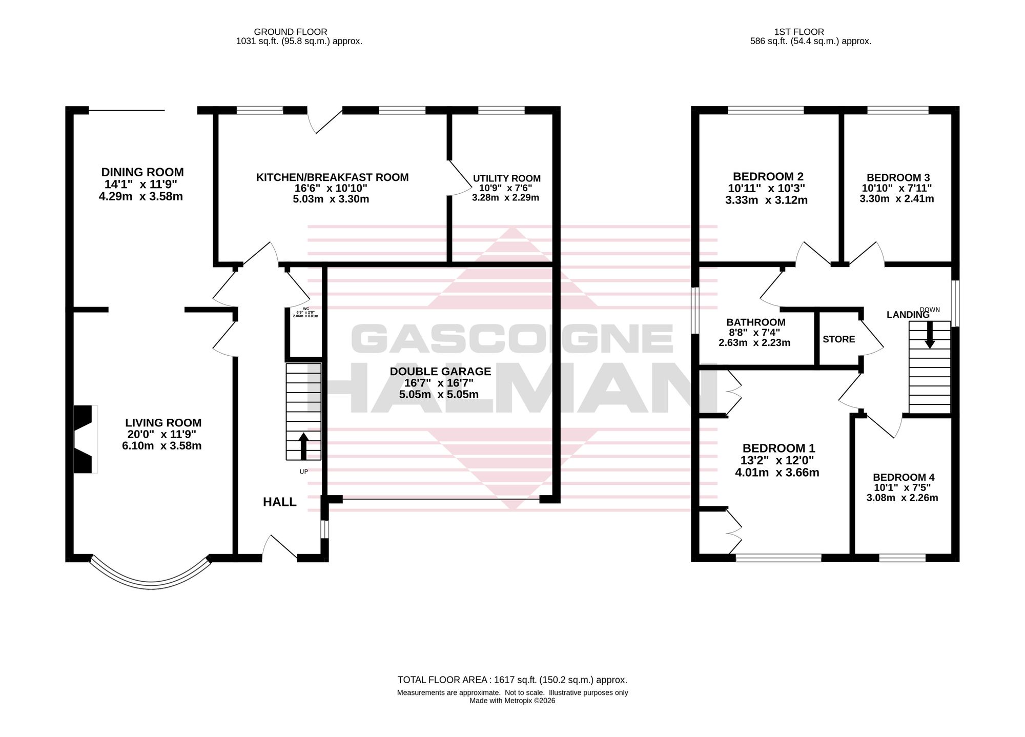 50 Heathbank Road, Cheadle floorplan