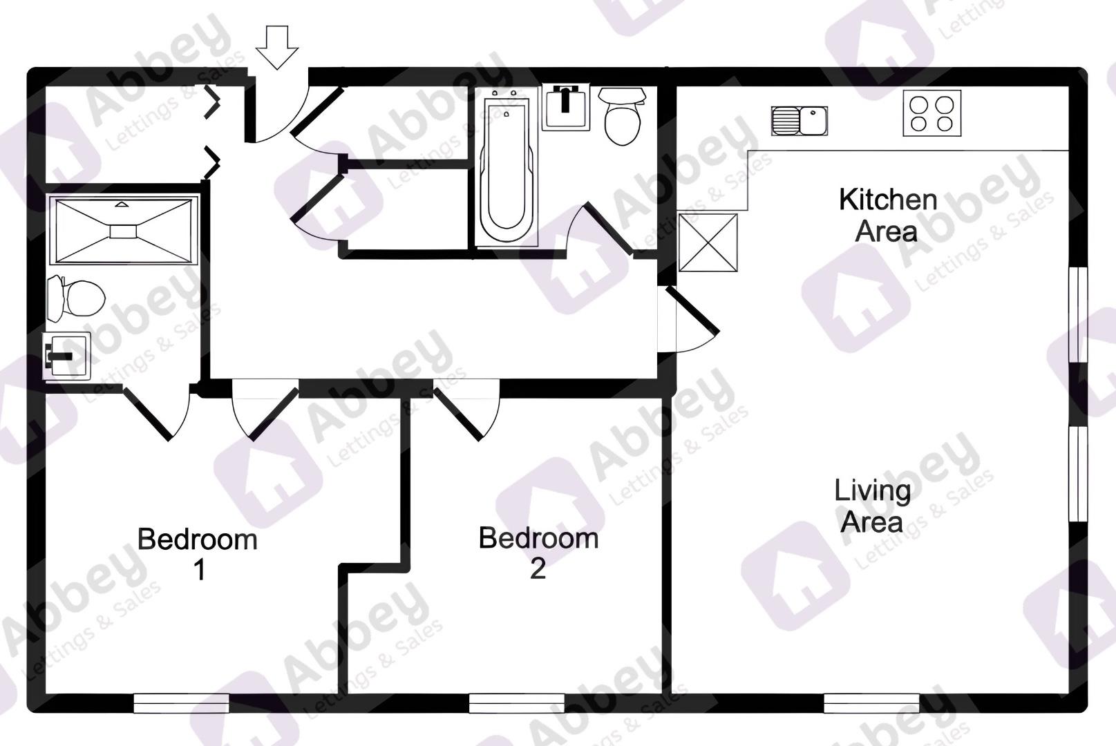 Somerset Avenue, Leicester LE4, 2 bedroom flat to rent 67062451