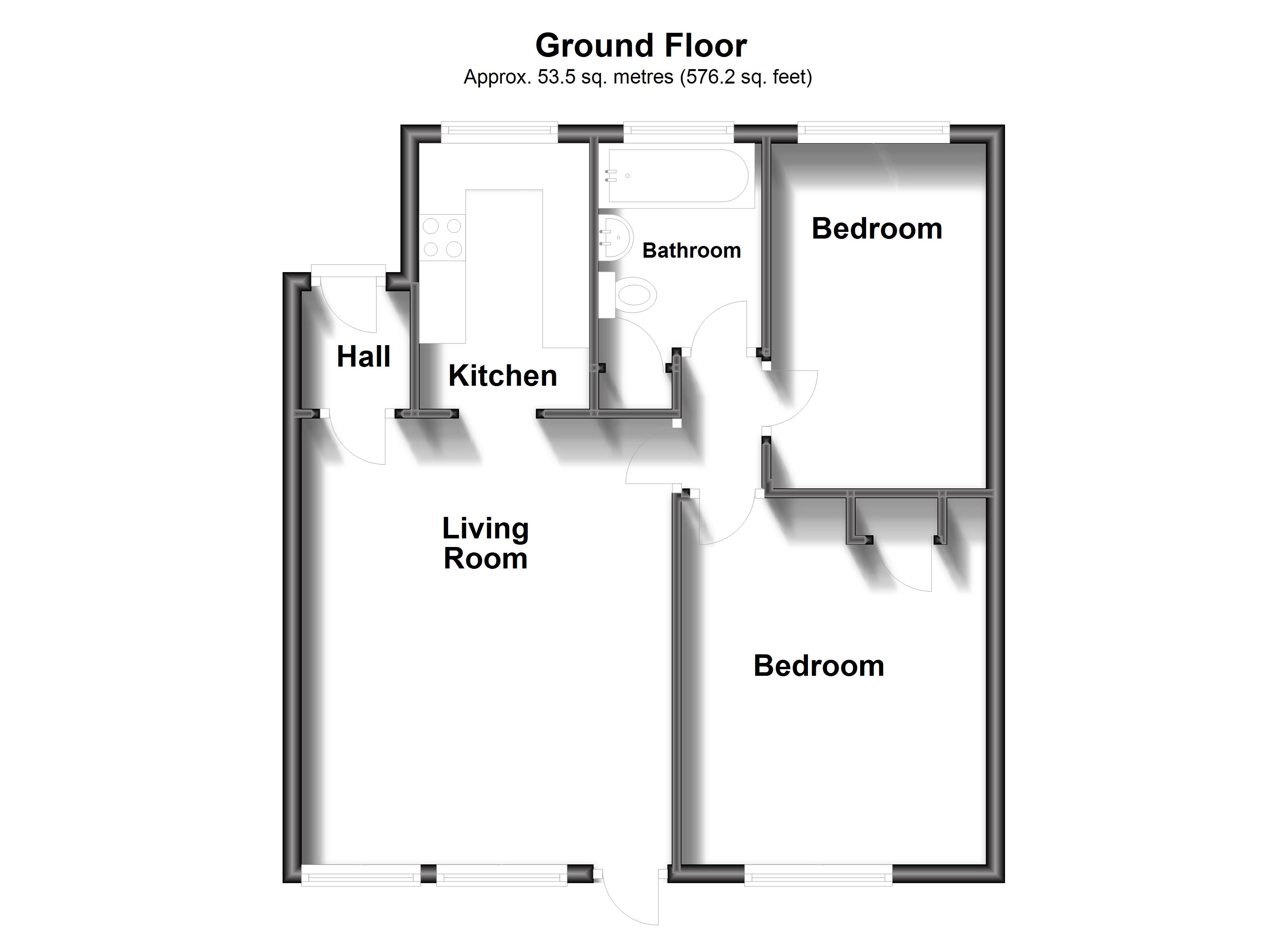 Wendover Road, Havant floorplan