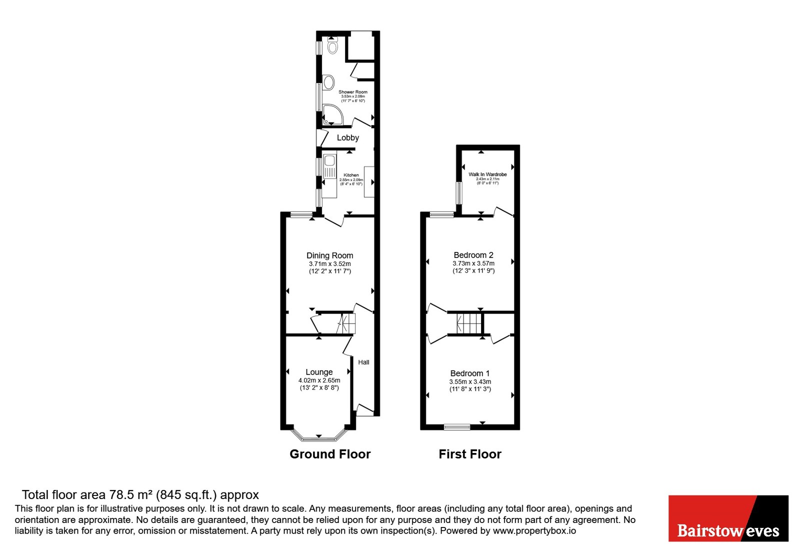 158, St. Catherines Grove, Lincolnshire floorplan